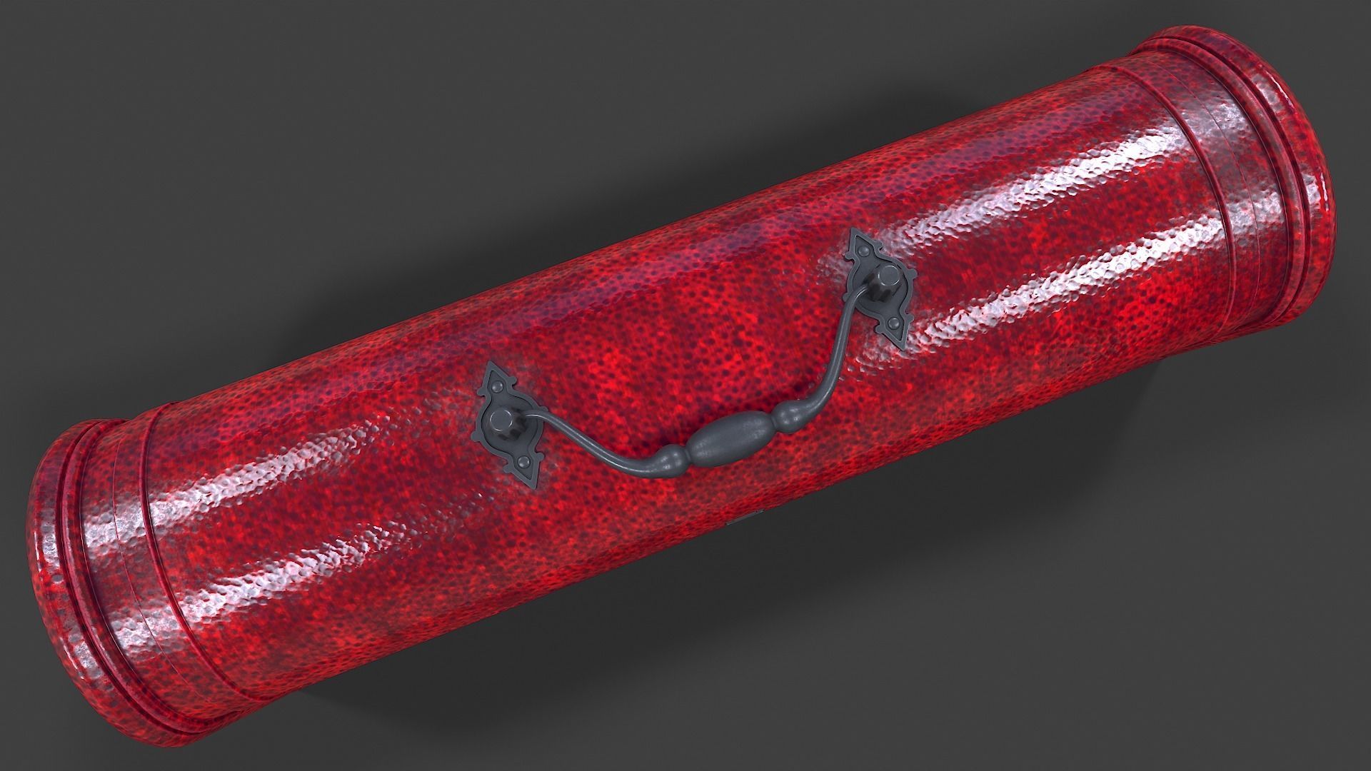 Wooden Case - High Poly 3D model_3