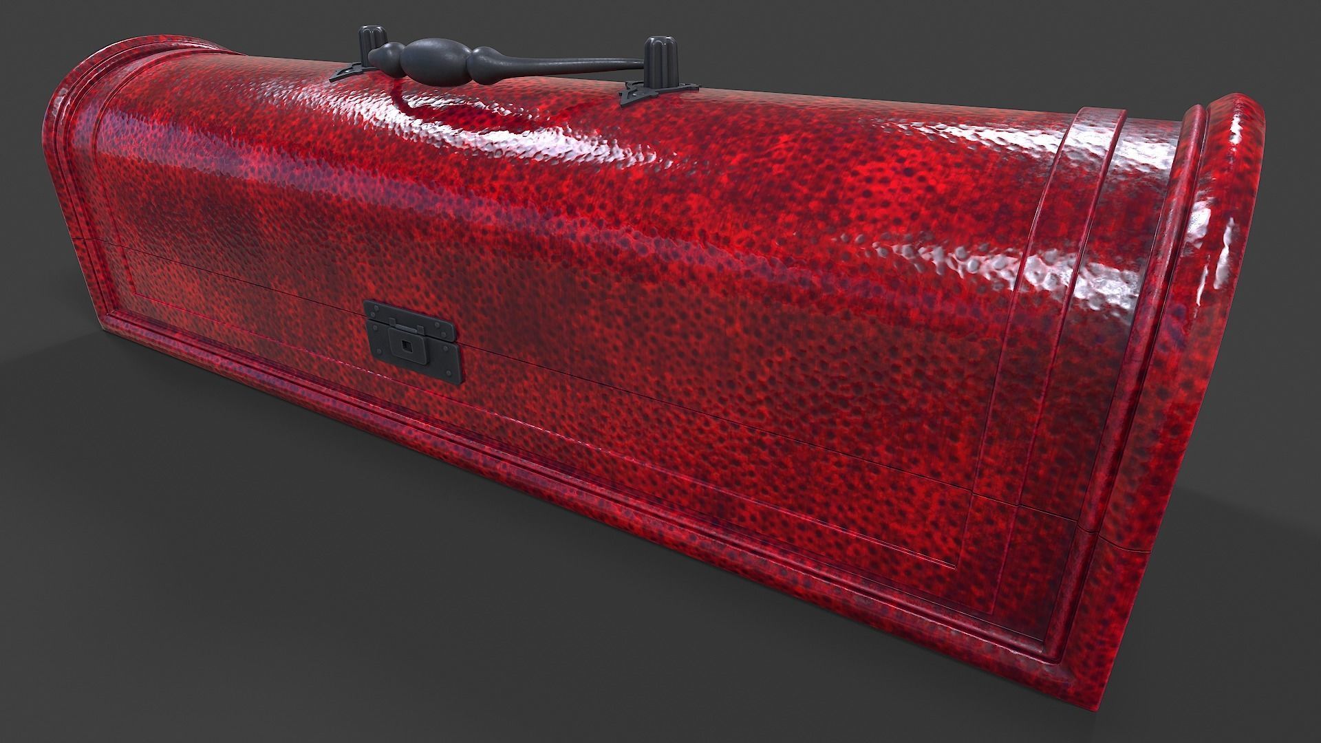 Wooden Case - High Poly 3D model_11