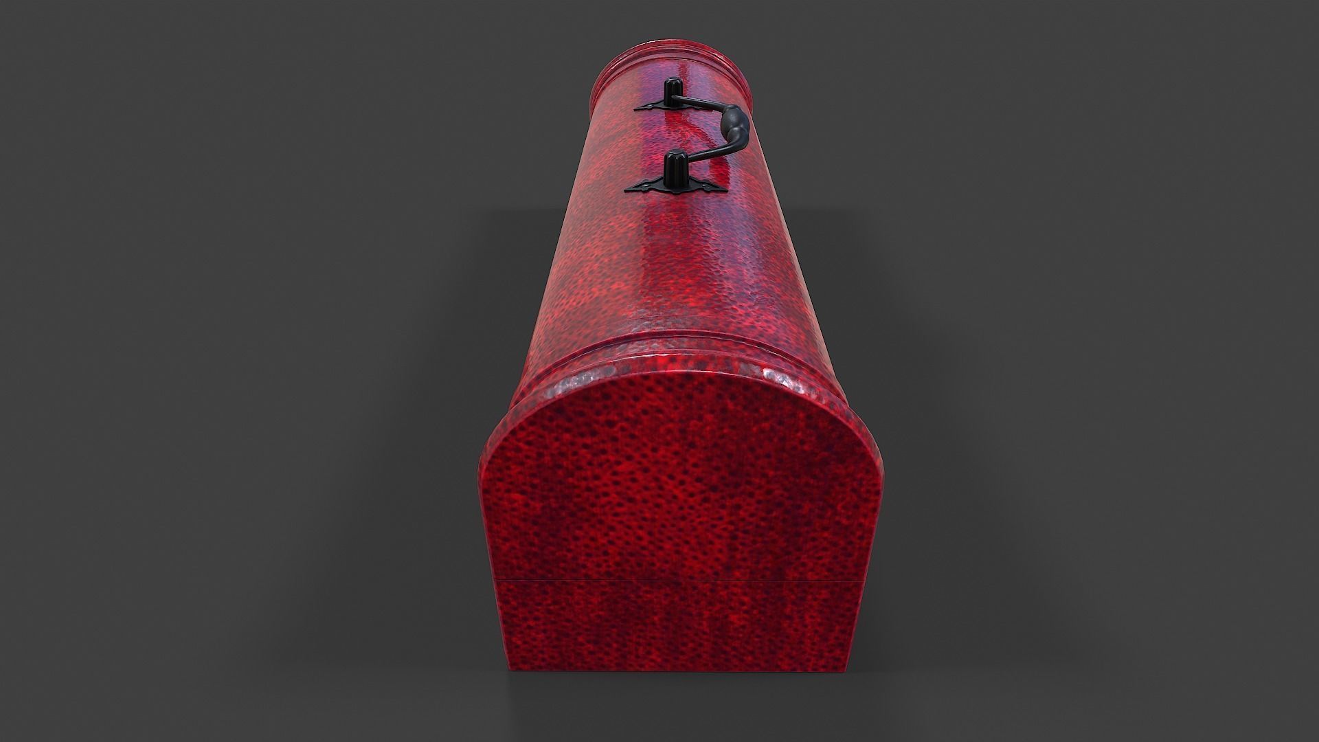 Wooden Case - Low Poly Low-poly 3D model_3