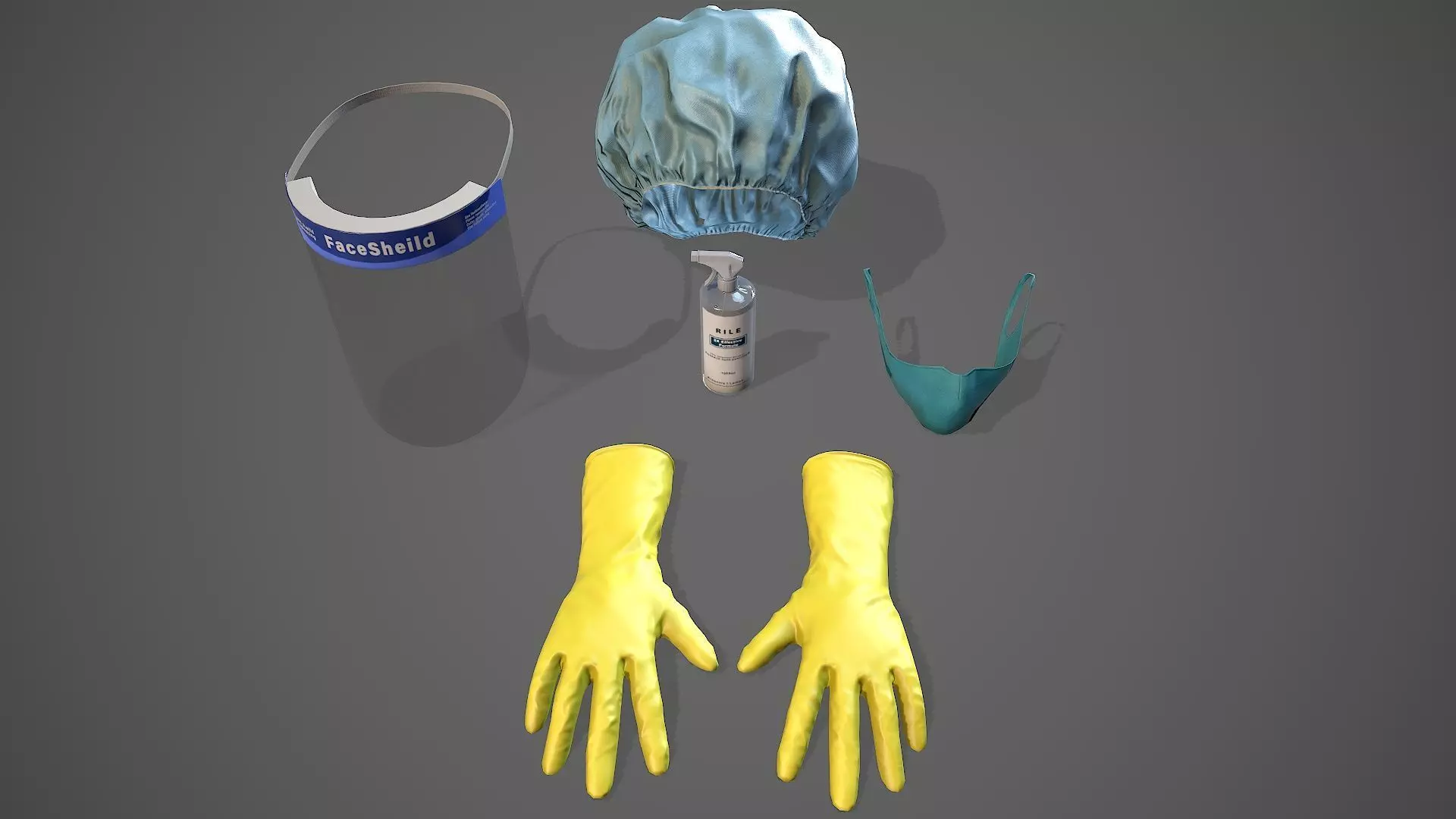 Safety Essentials 06 Low-poly 3D model_0