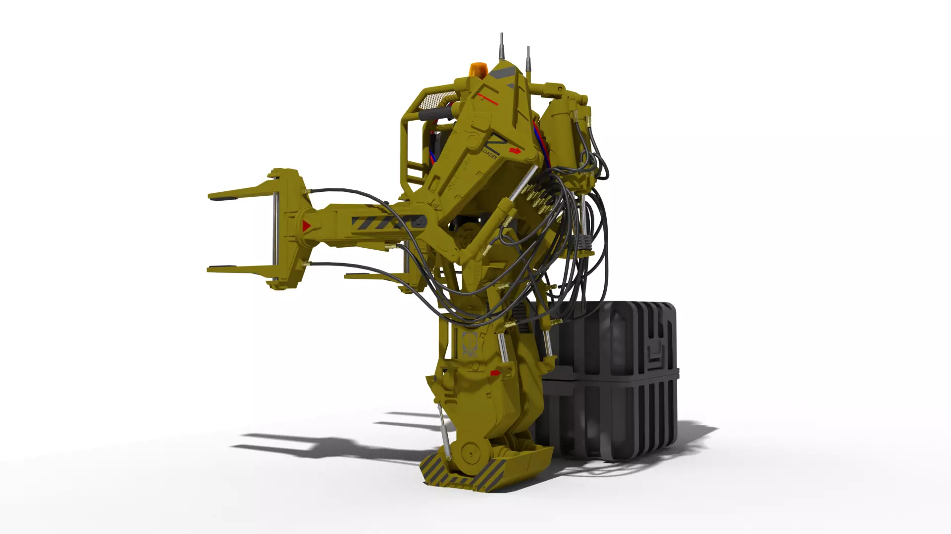 Power Loader 3D print model