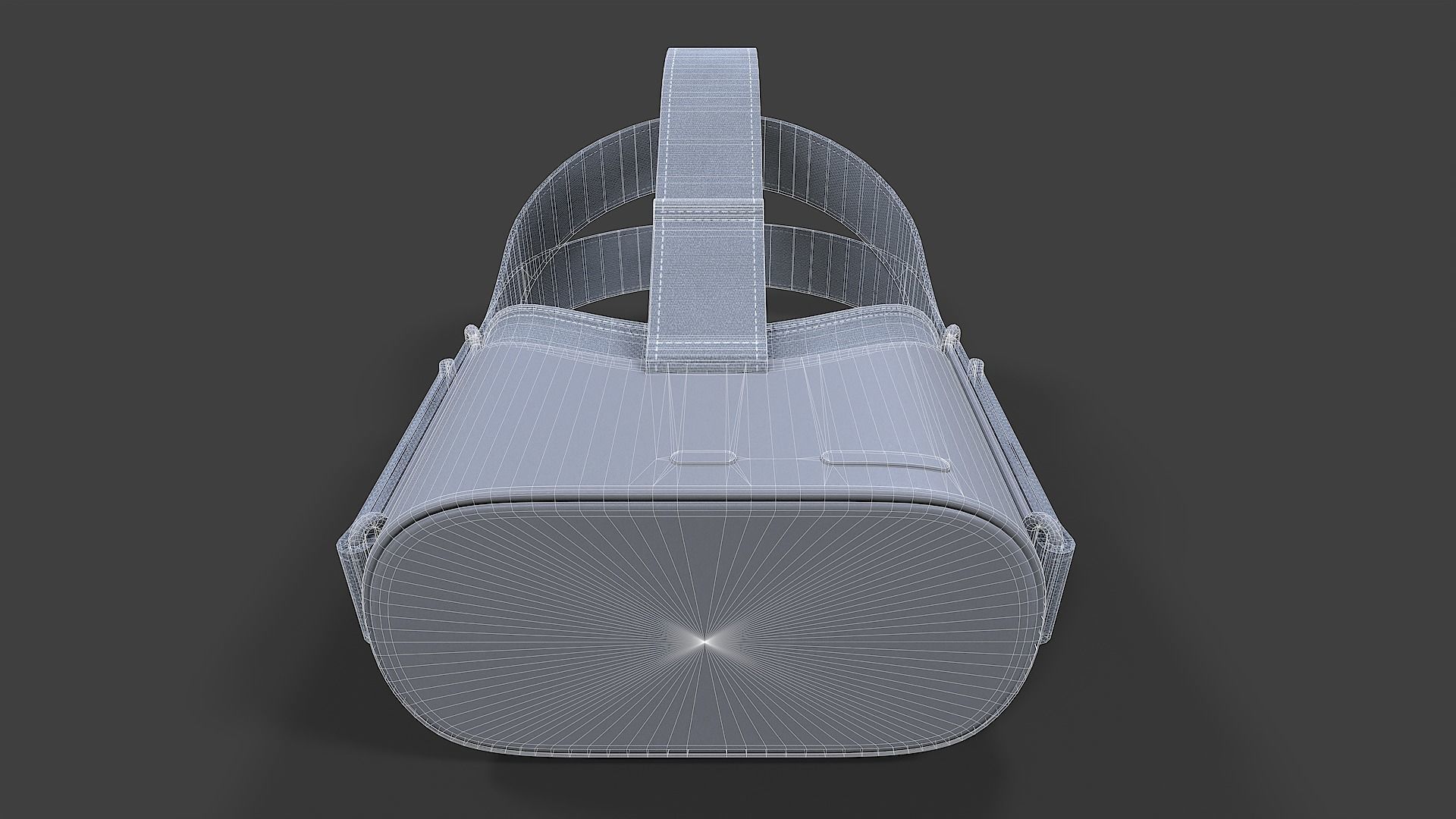 Vr Headset V01 - Low Poly Low-poly 3D model_1