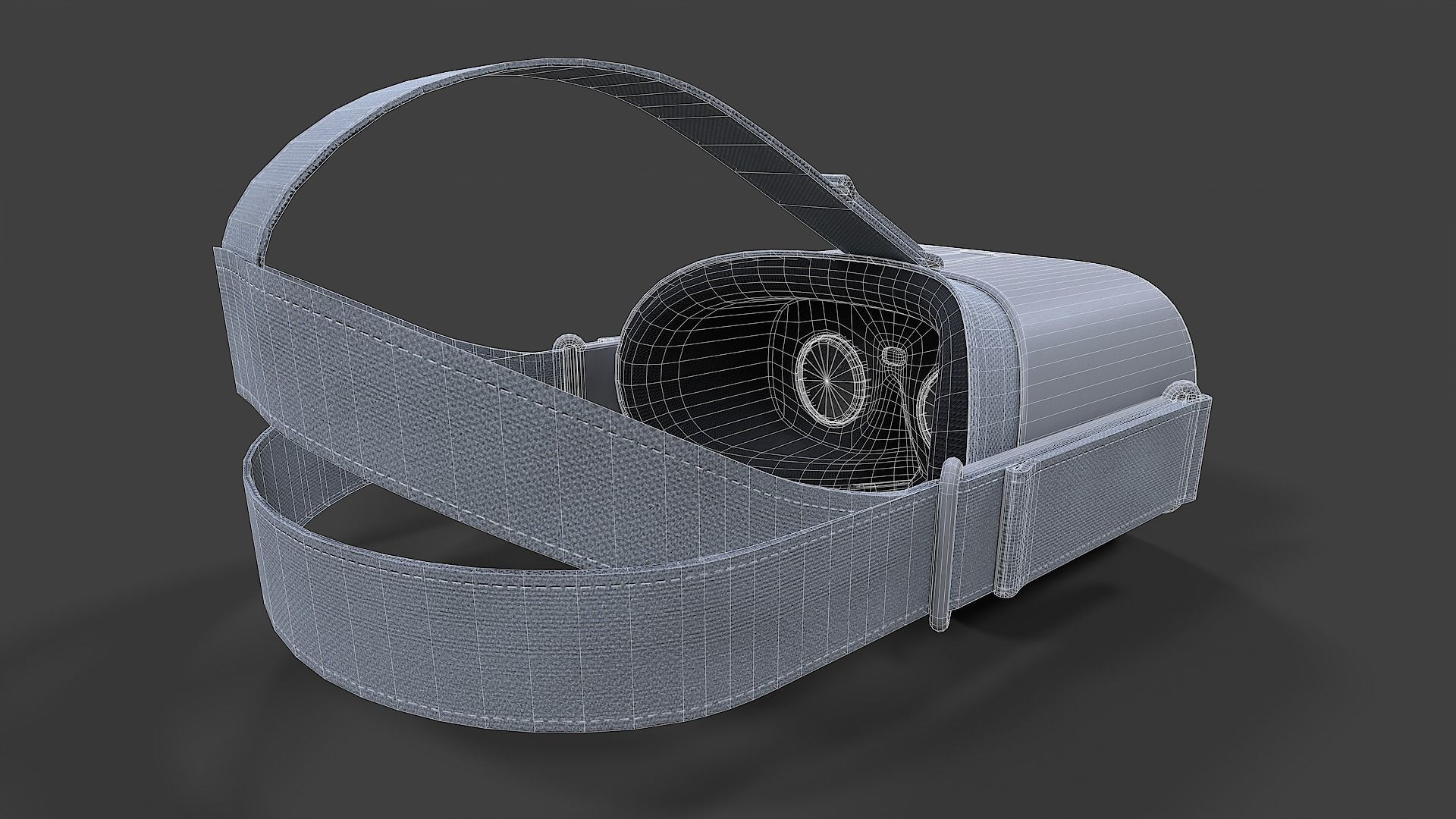 Vr Headset V01 - Low Poly Low-poly 3D model_6