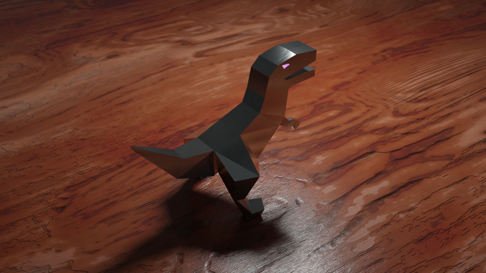 Metallic T-Rex  3D model_1