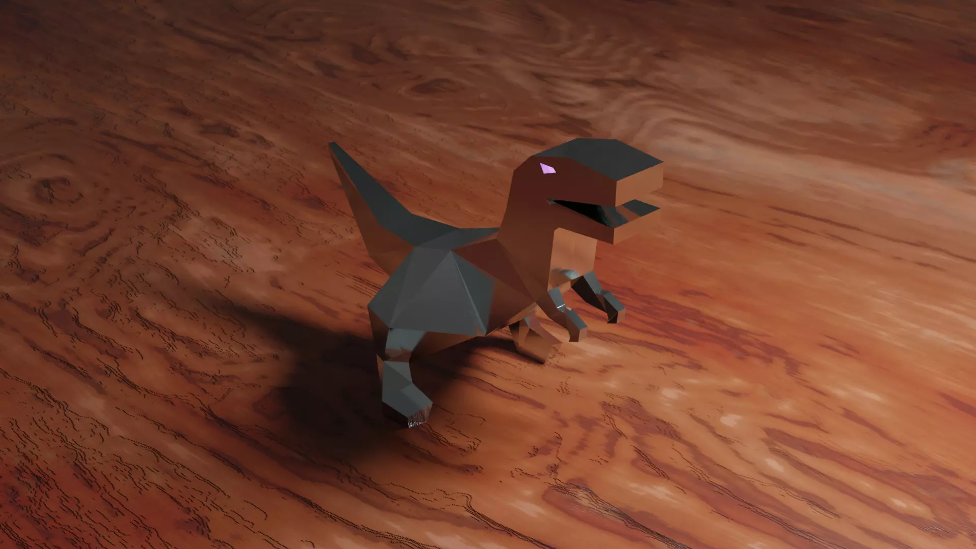 Metallic T-Rex  3D model_0