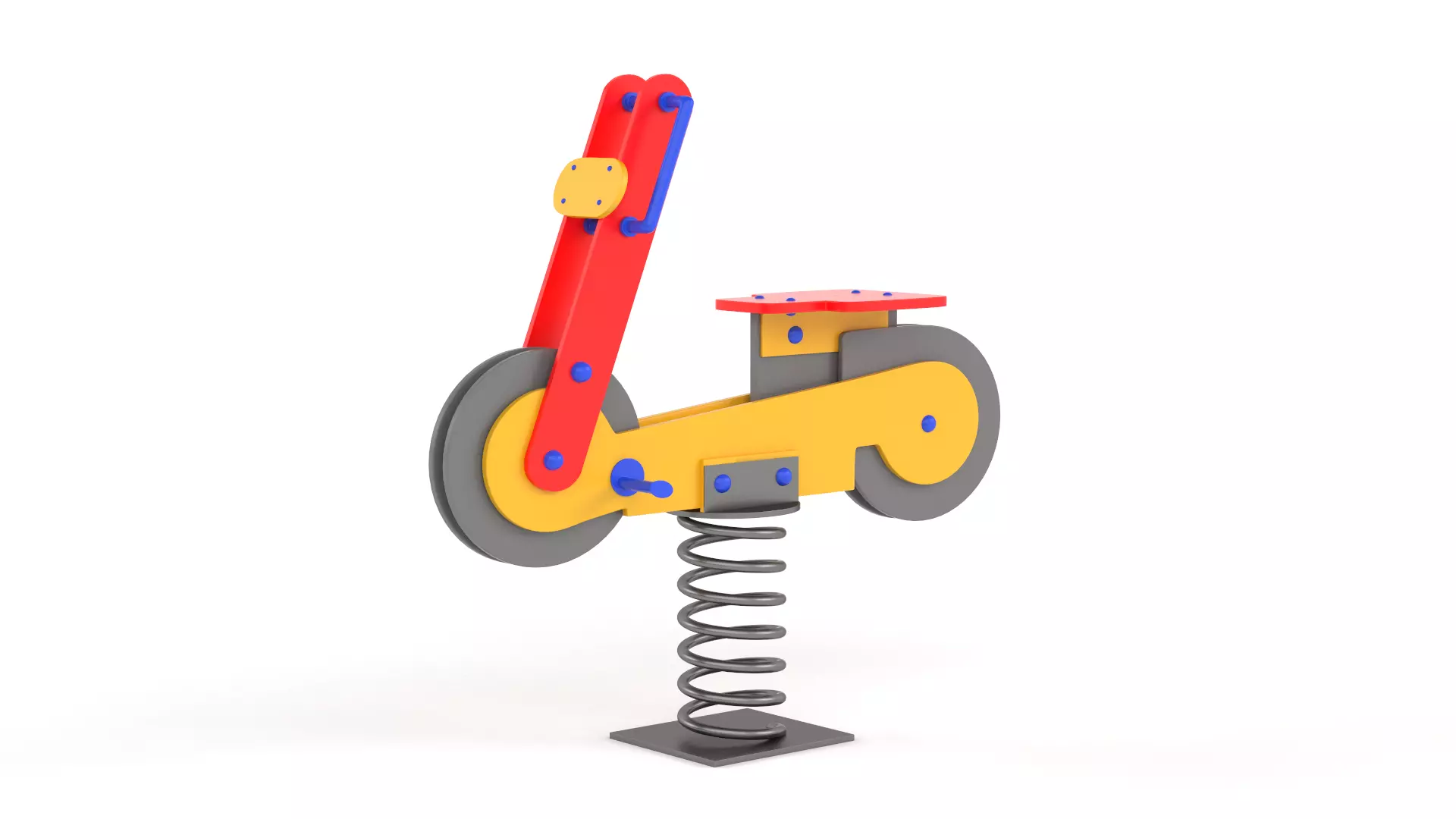 Motorcycle Spring Rider 3D model