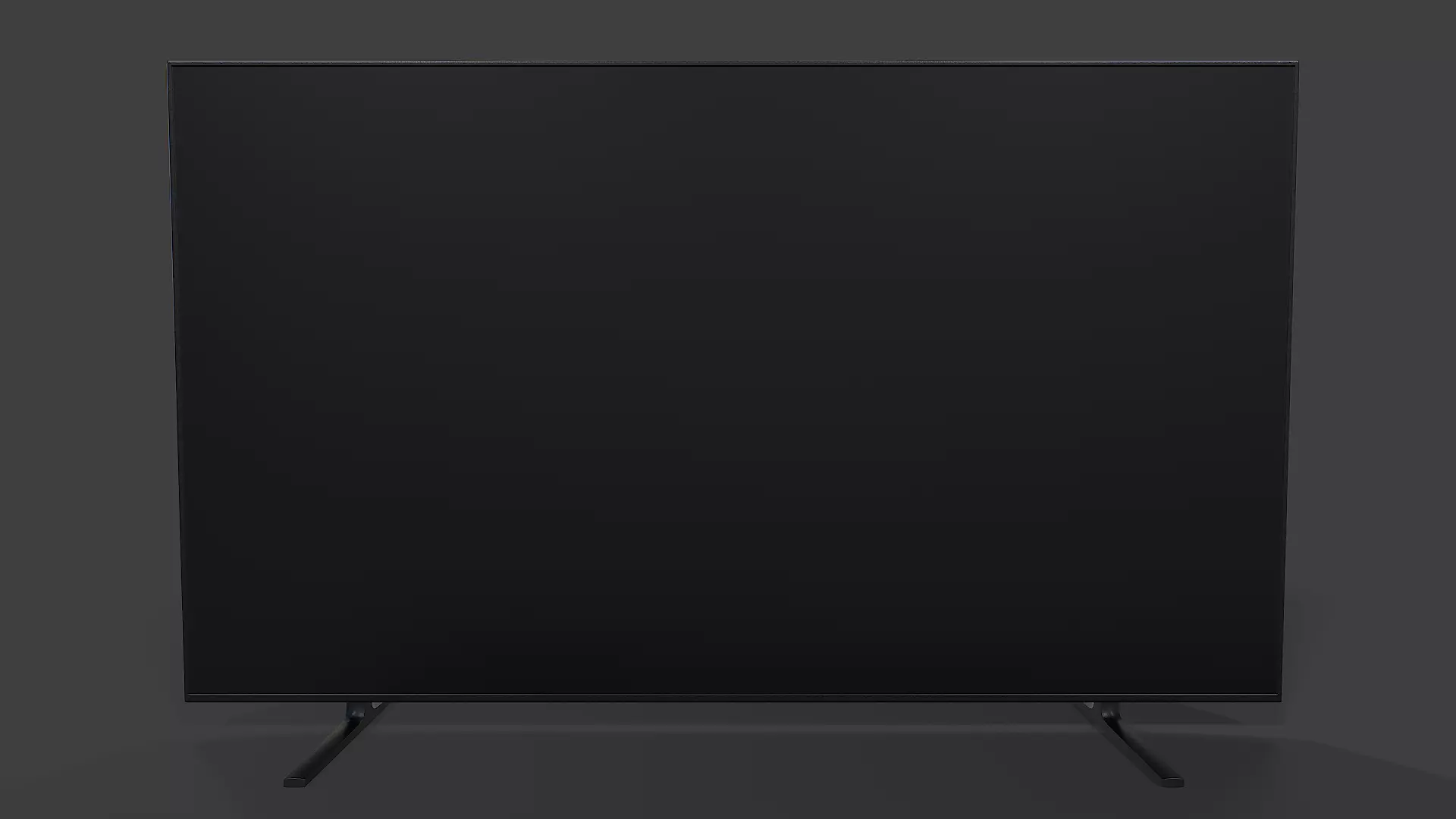 Television V03 - Low Poly Low-poly 3D model_0