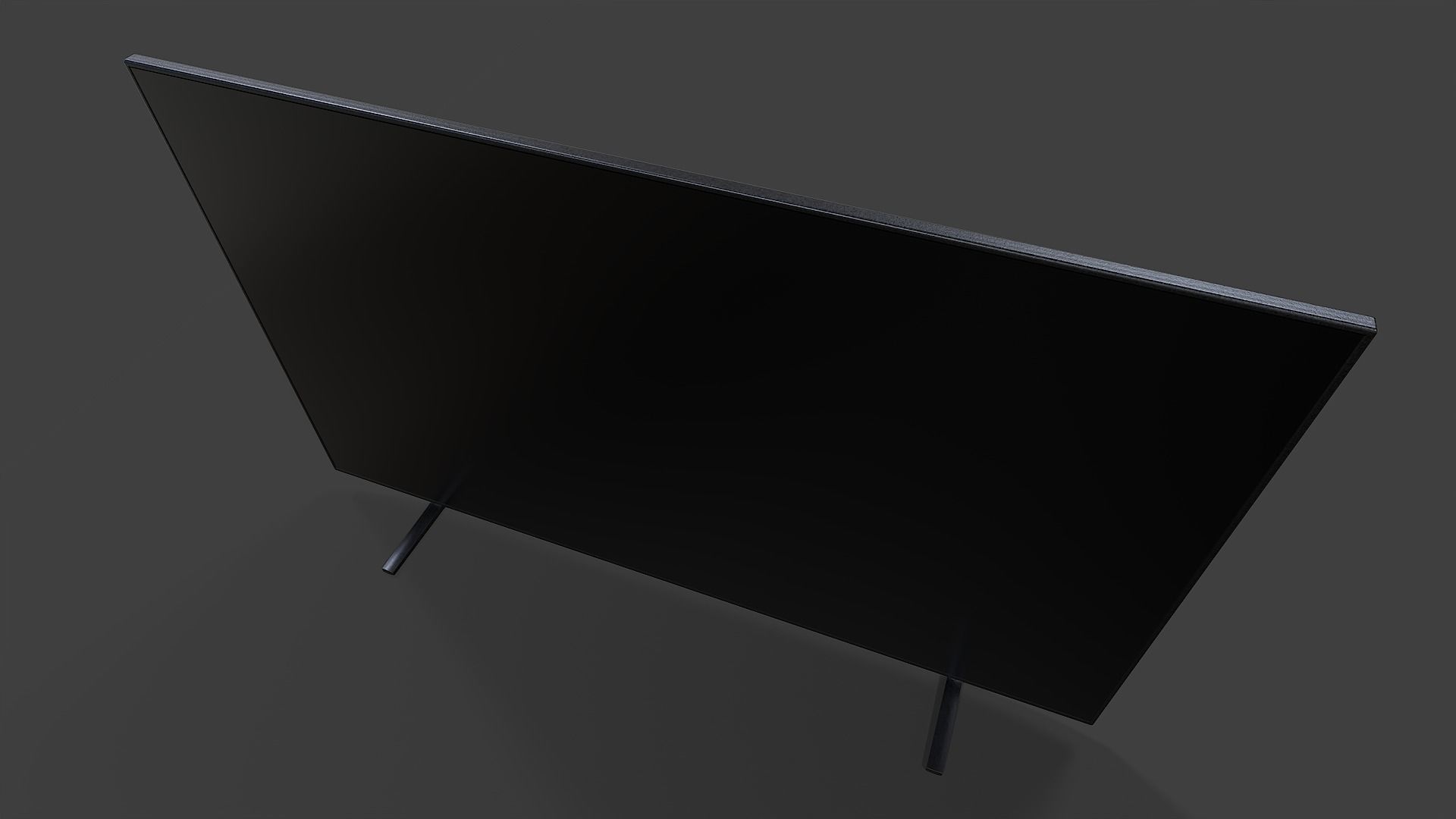 Television V03 - Low Poly Low-poly 3D model_10