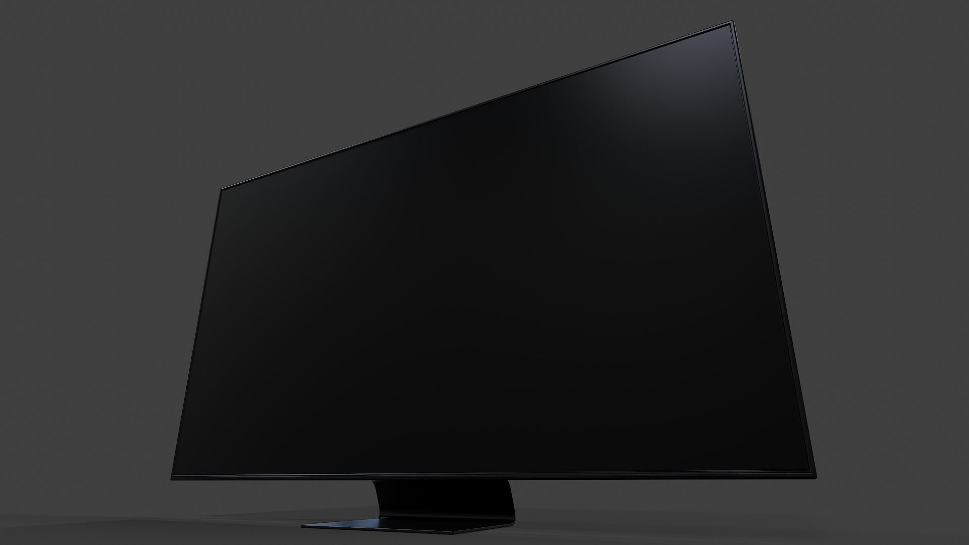 Television V01 - Low Poly Low-poly 3D model_15