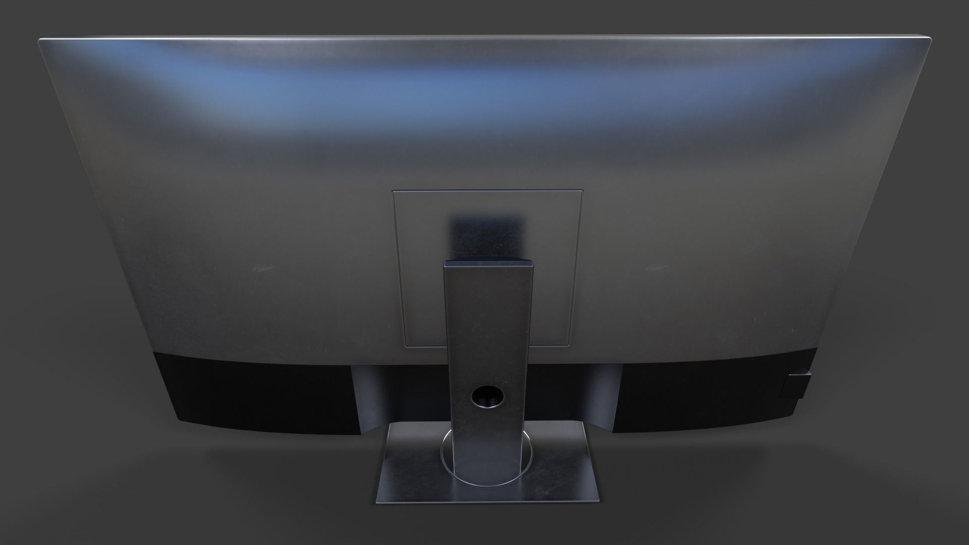 Monitor V02 - Low Poly Low-poly 3D model_8