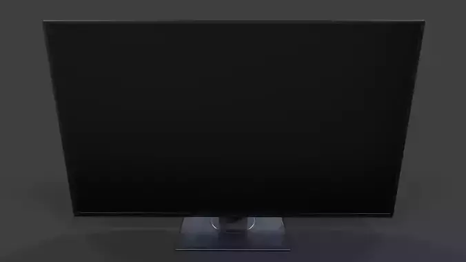 Monitor V02 - Low Poly Low-poly 3D model