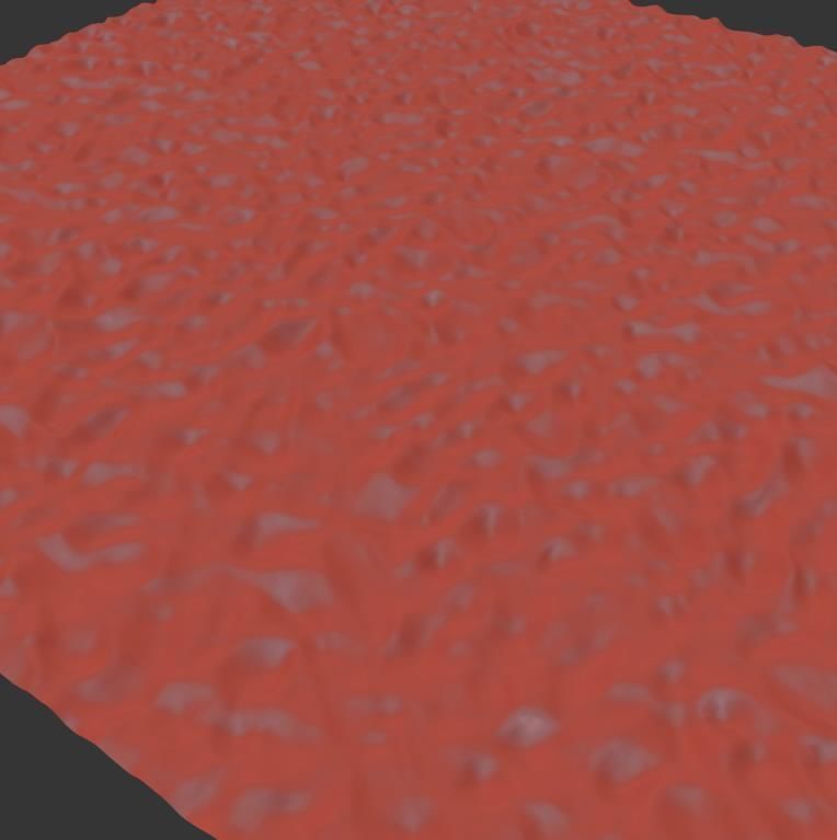 Ultra realistic Beach sand geometry  3D model_6