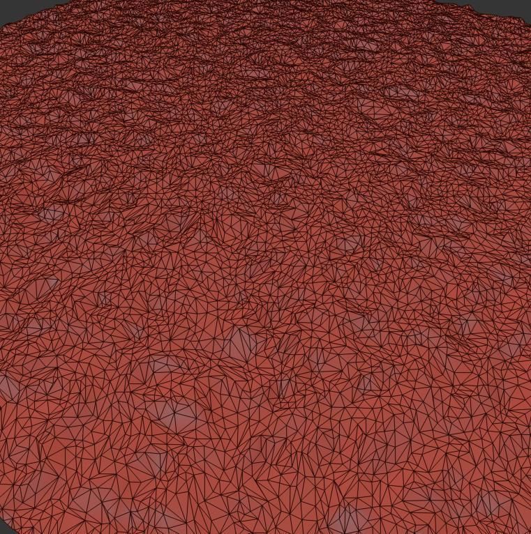 Ultra realistic Beach sand geometry  3D model_9