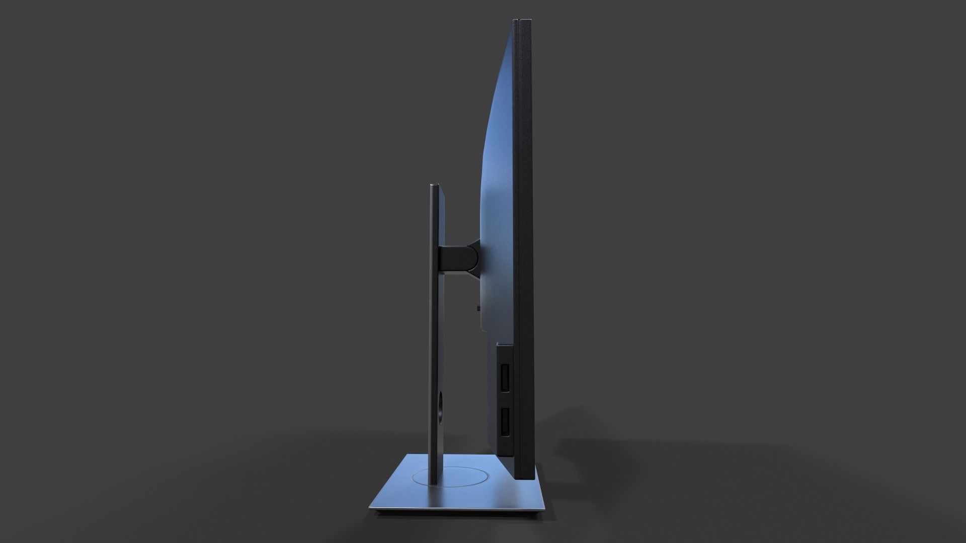 Monitor V01 - Low Poly Low-poly 3D model_4