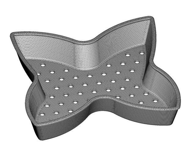 Classic Butterfly Tray 3D print model_2