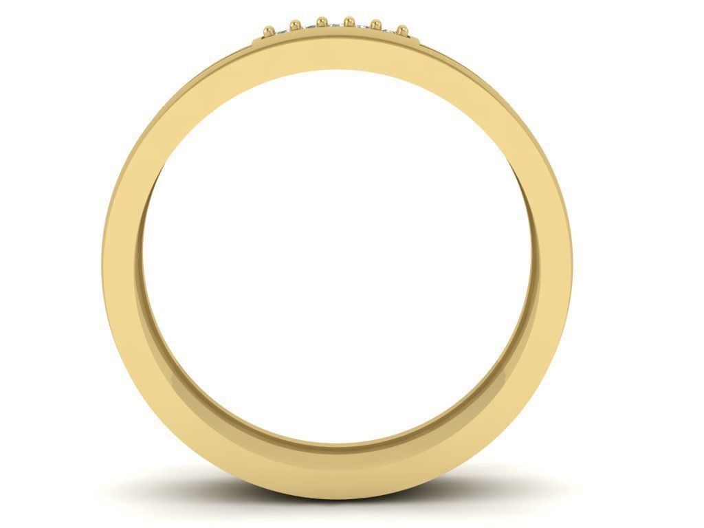 Diamond Jewelry Man Ring 3D print model_13