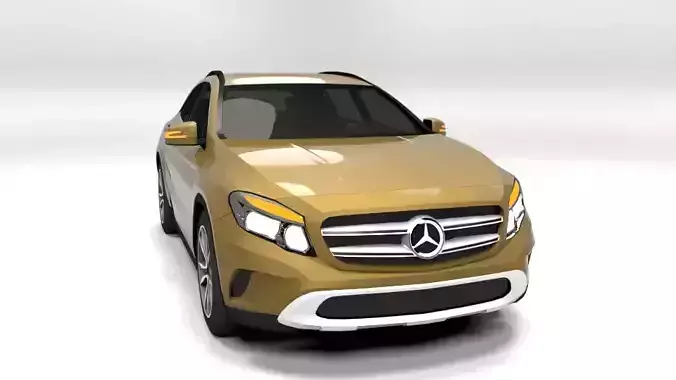 MERCEDES GLA 2018 LOWPOLY 