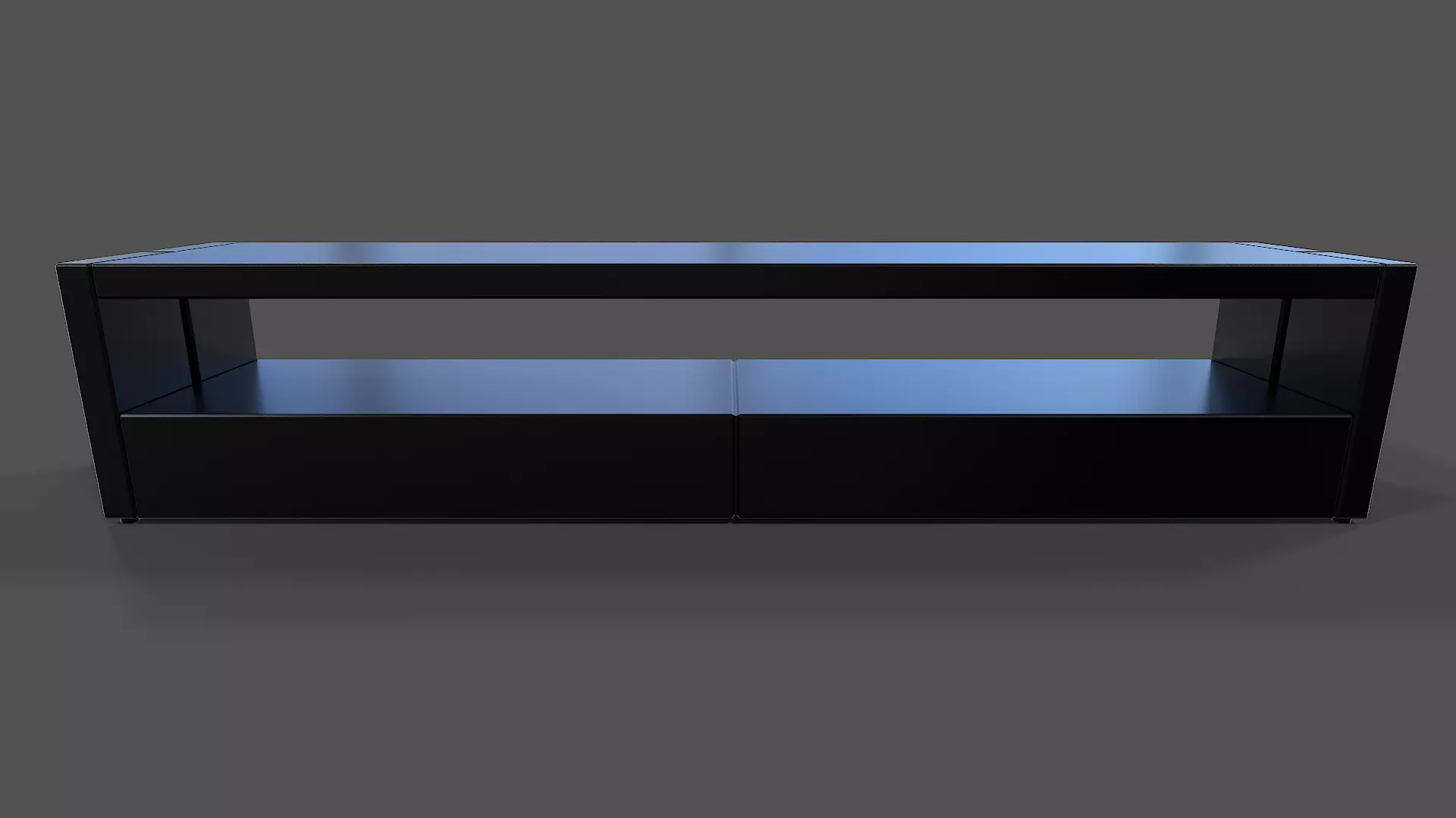 TV Stand V01 - High Poly 3D model_0