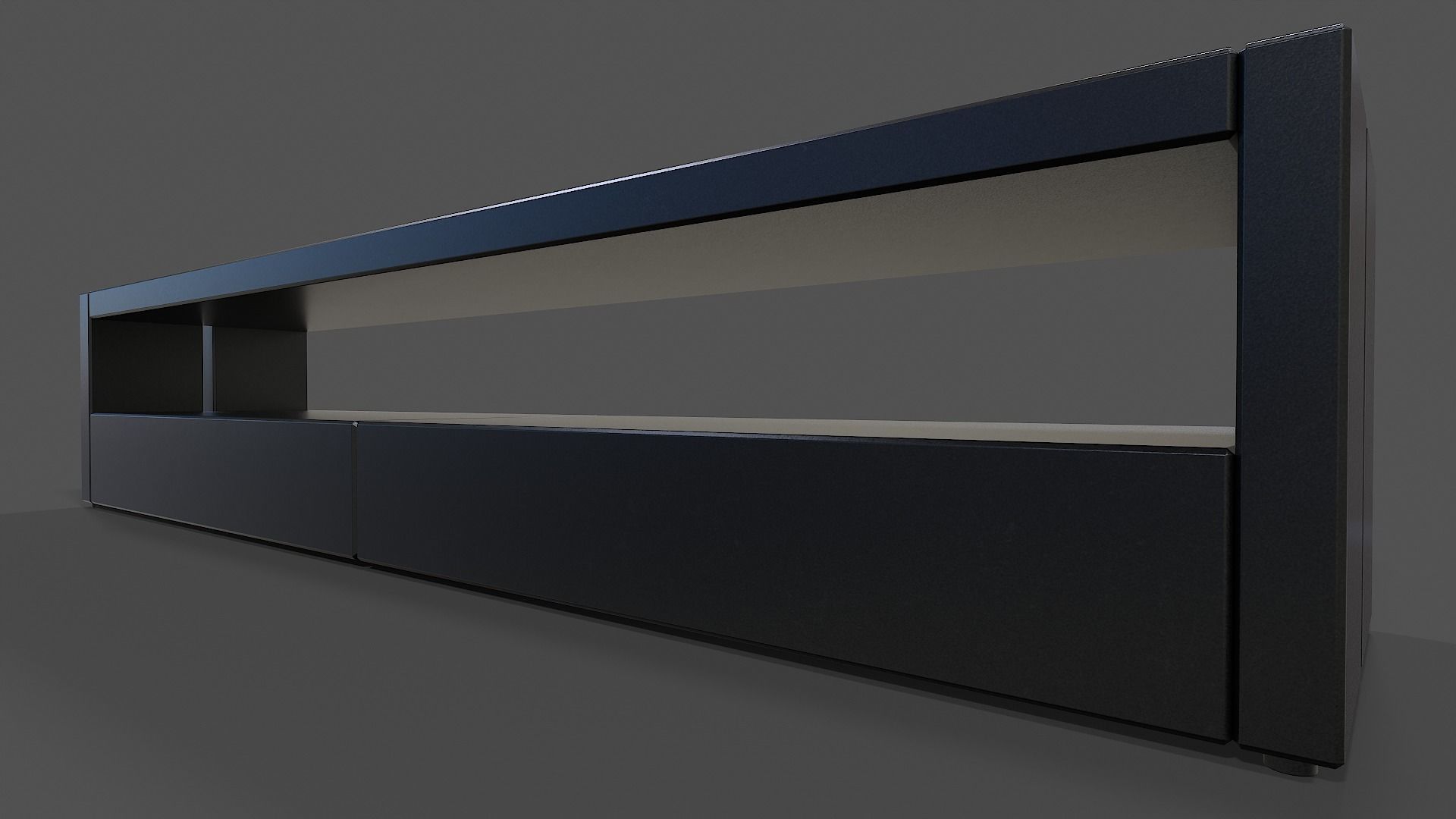 TV Stand V01 - High Poly 3D model_4