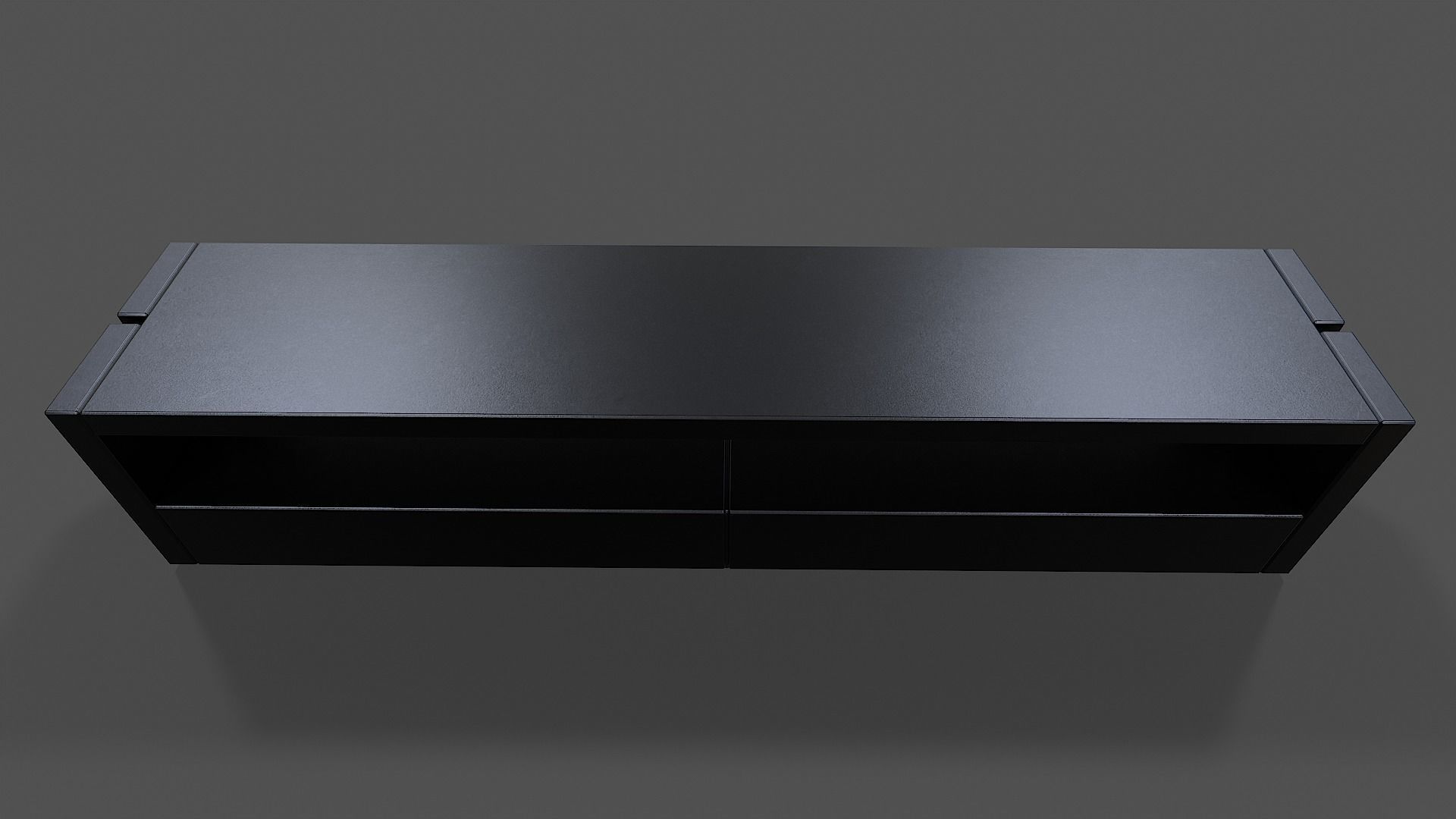 TV Stand V01 - Low Poly Low-poly 3D model_9