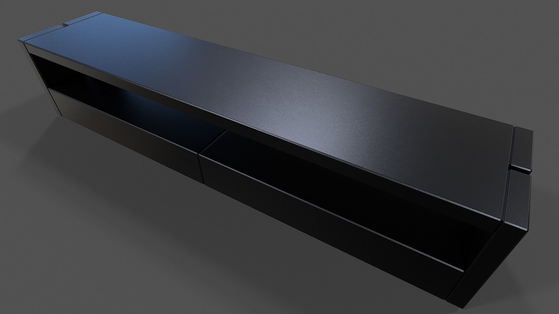 TV Stand V01 - Low Poly Low-poly 3D model_8