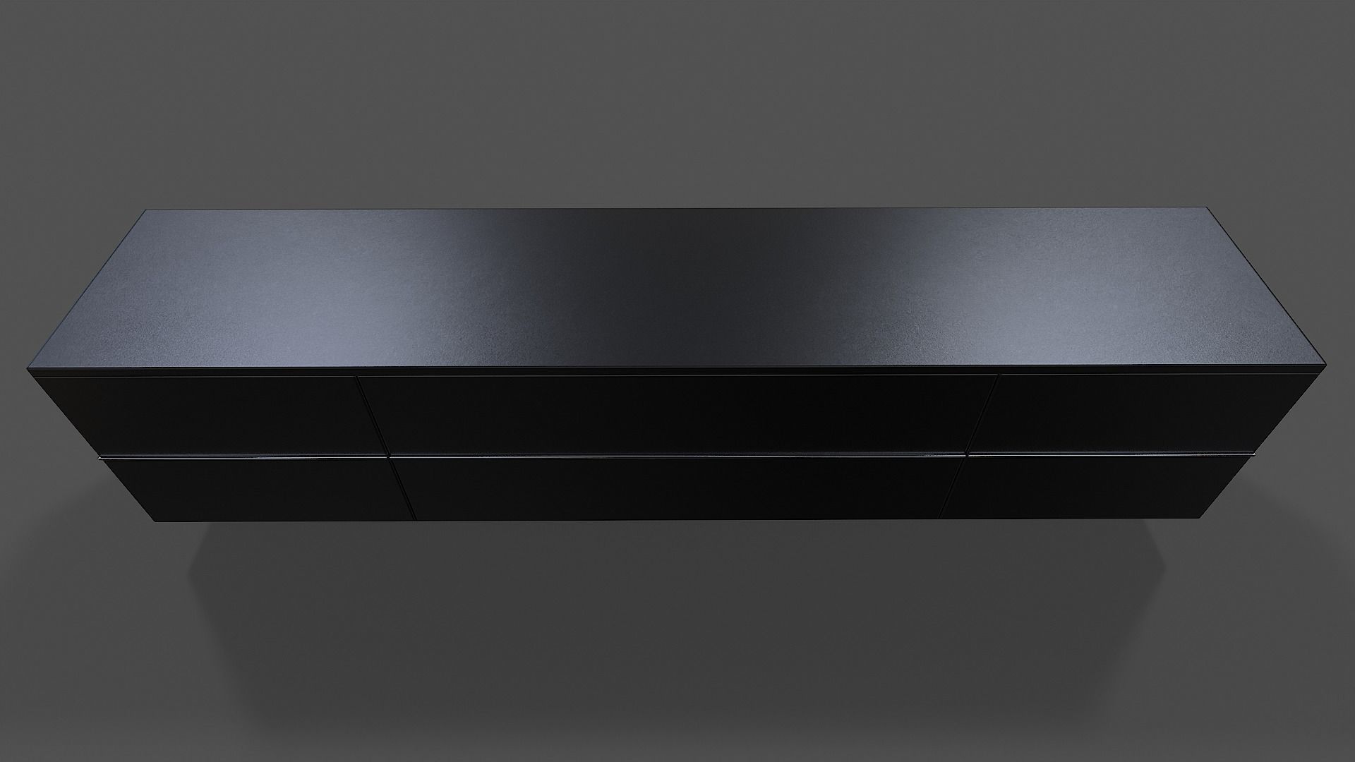 TV Stand V02 - Low Poly Low-poly 3D model_14