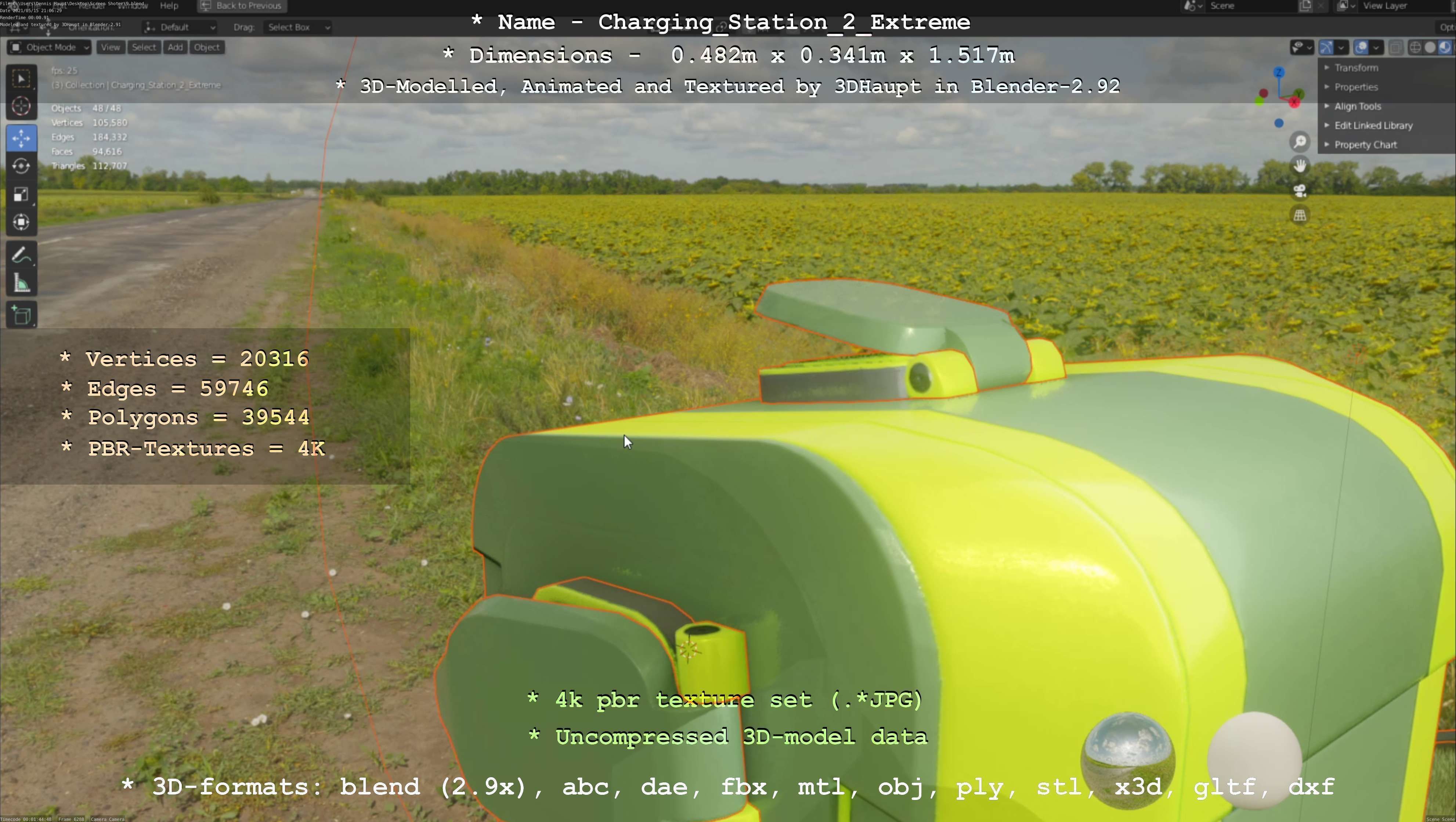 Charging Station Version 2 - All Versions and Parts 3D Model Collection_51