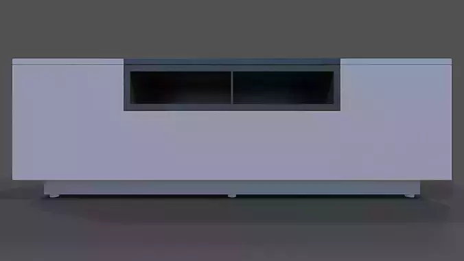 TV Stand V03 - High Poly
