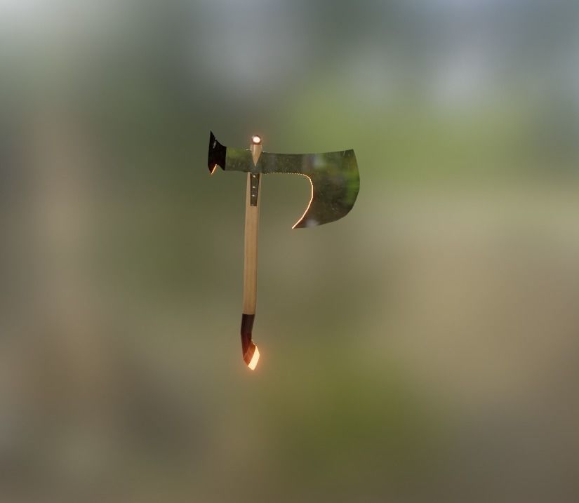 Medieval Weapon Pack Low-poly 3D model_7