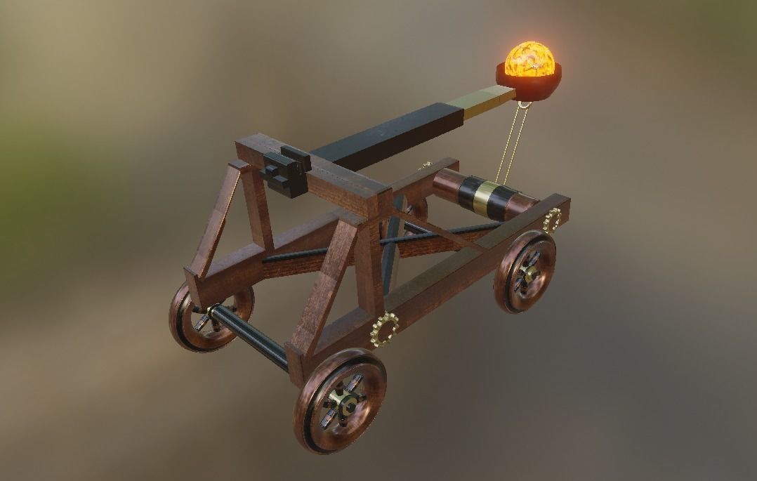 Medieval Weapon Pack Low-poly 3D model_1