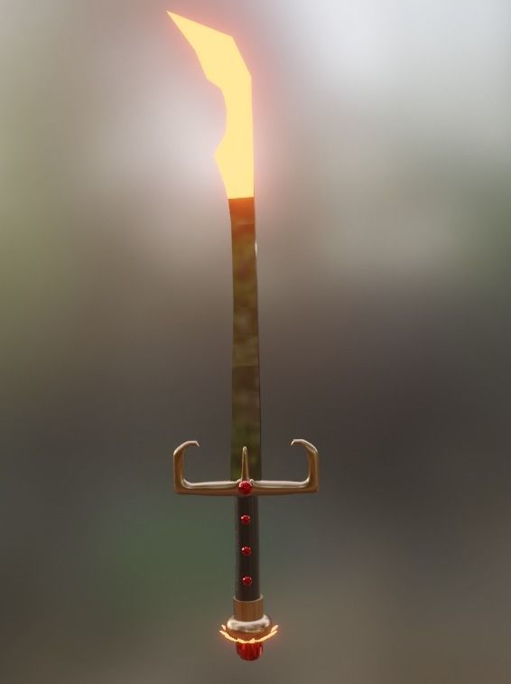 Medieval Weapon Pack Low-poly 3D model_6