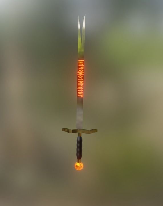 Medieval Weapon Pack Low-poly 3D model_3