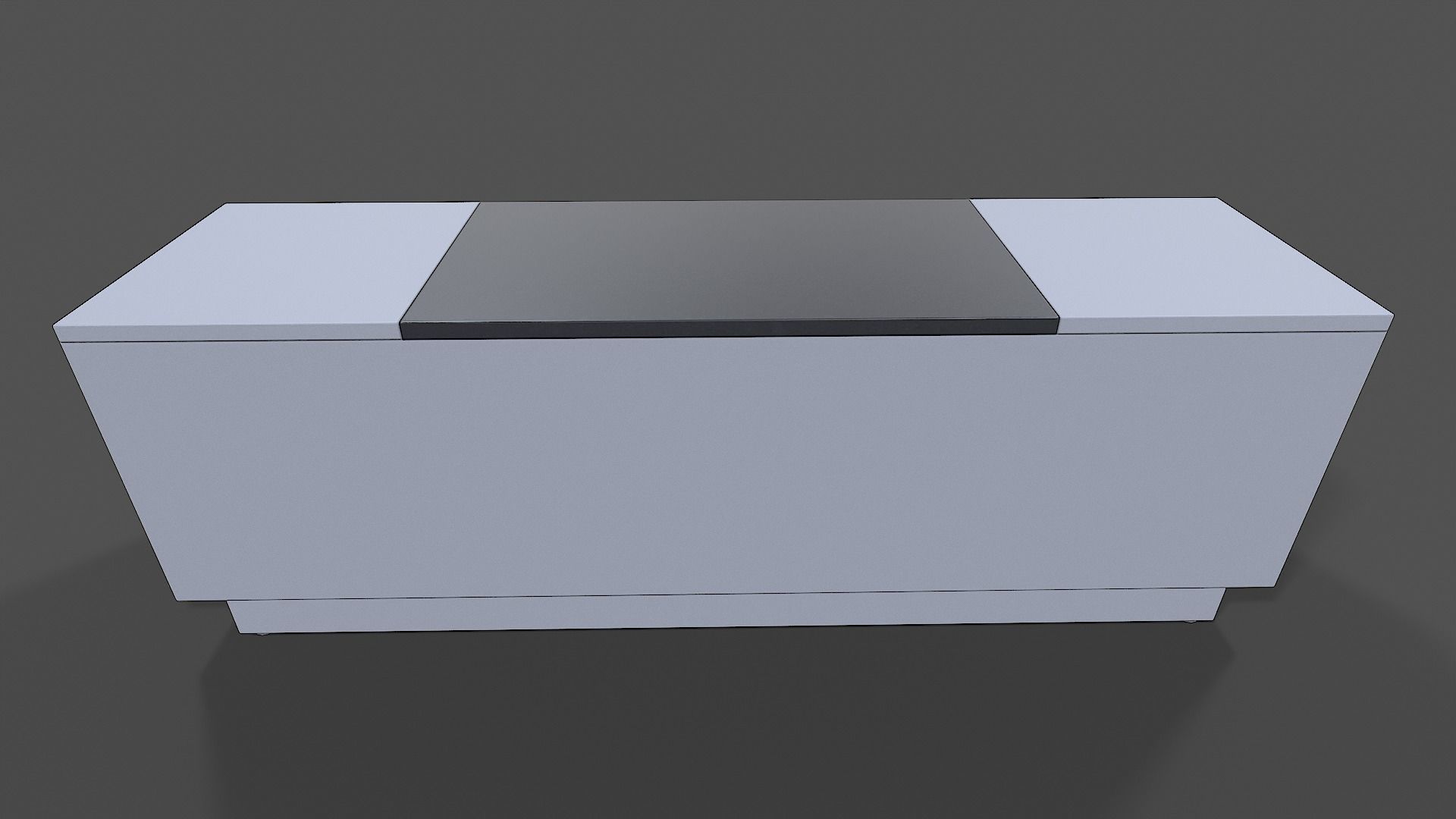 TV Stand V03 - Low Poly Low-poly 3D model_8