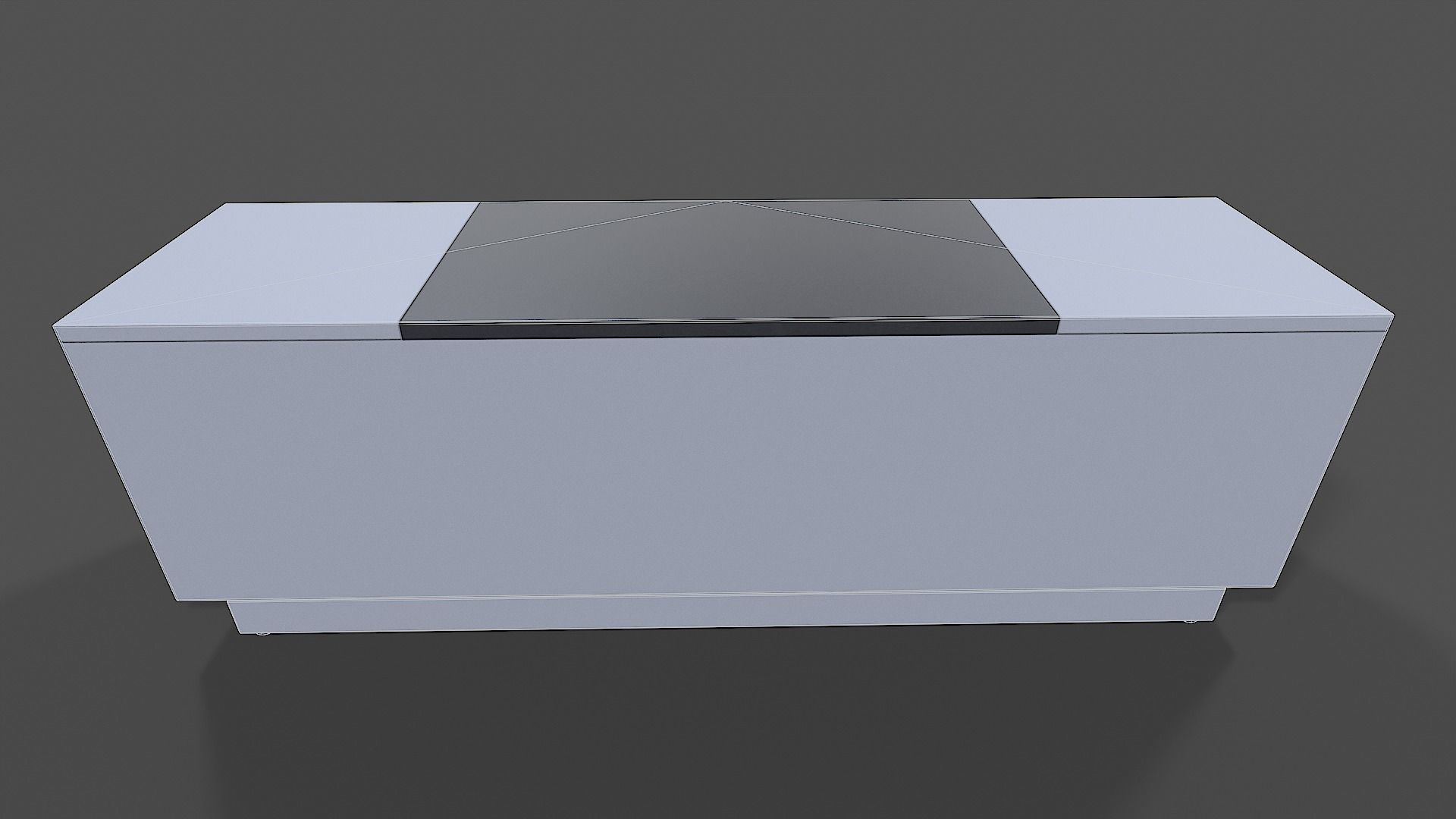 TV Stand V03 - Low Poly Low-poly 3D model_7
