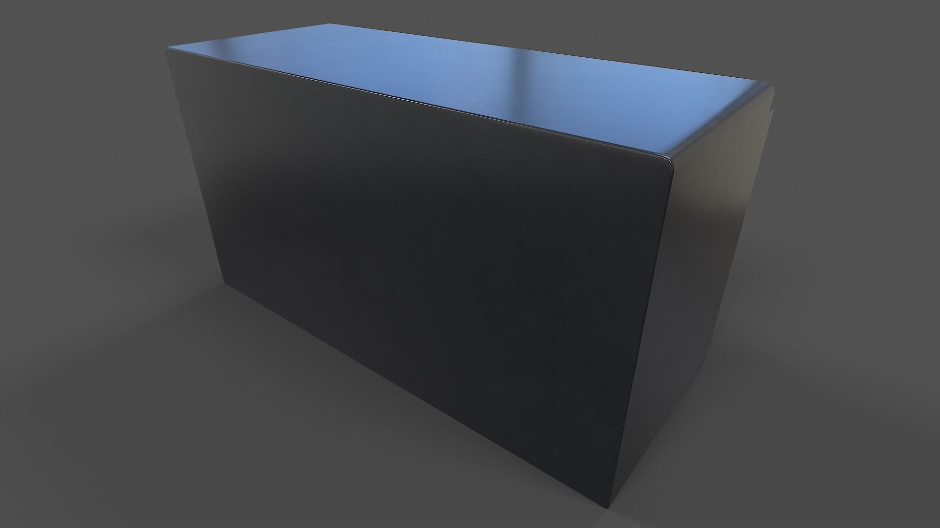 Tube Radio - Low Poly Low-poly 3D model_4