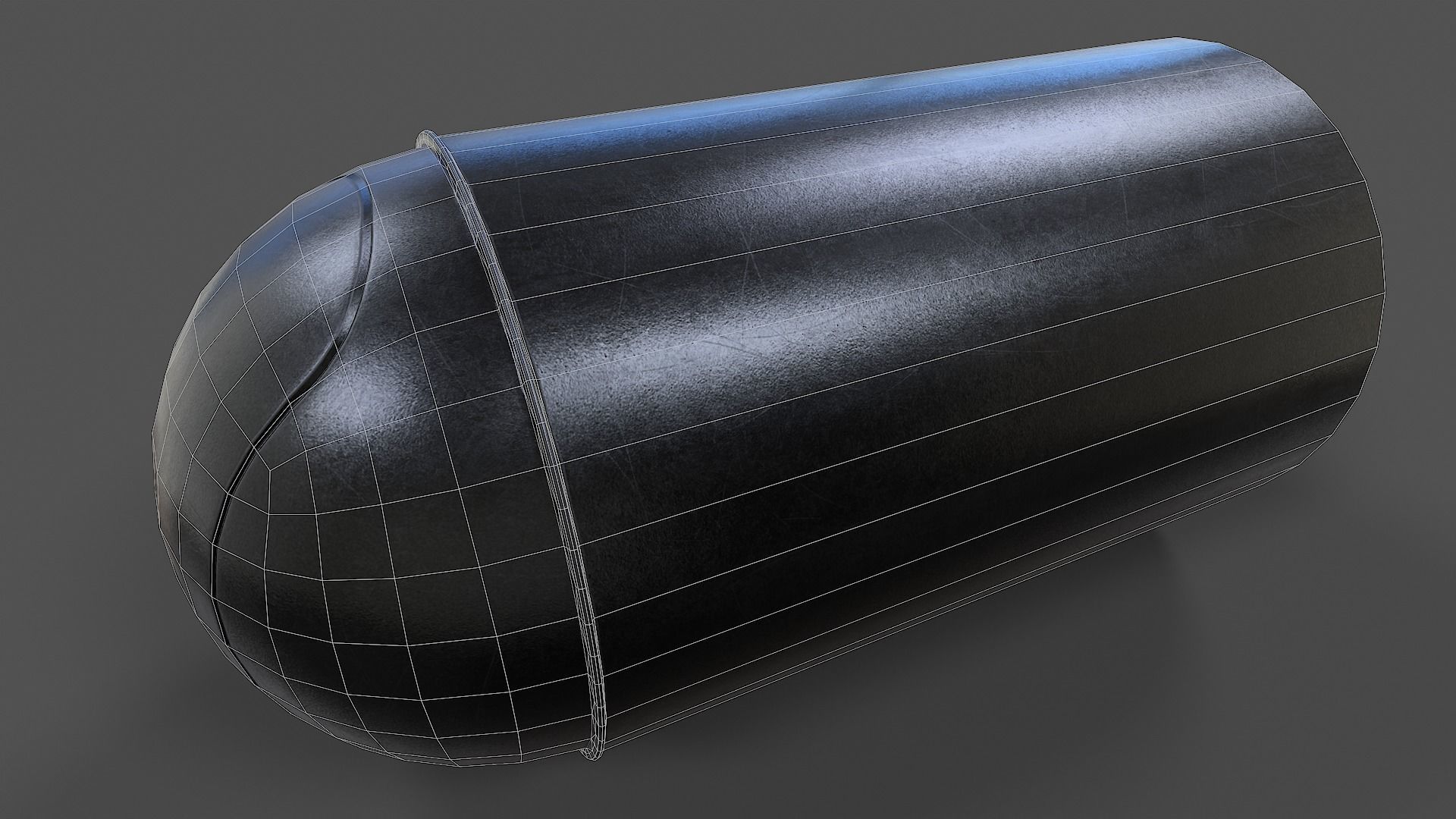 Trash Can V01 - Low Poly Low-poly 3D model_13