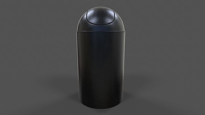 Trash Can V01 - Low Poly Low-poly 3D model