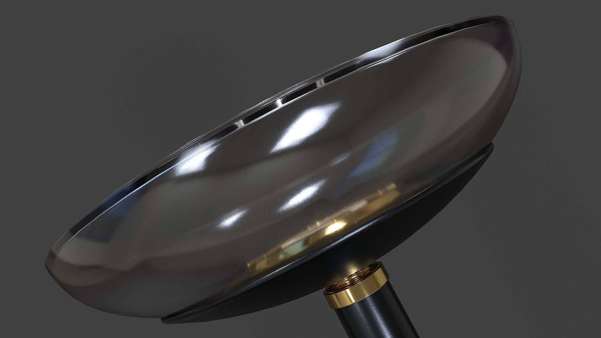 Torchiere Floor Lamp - Low Poly Low-poly 3D model_31