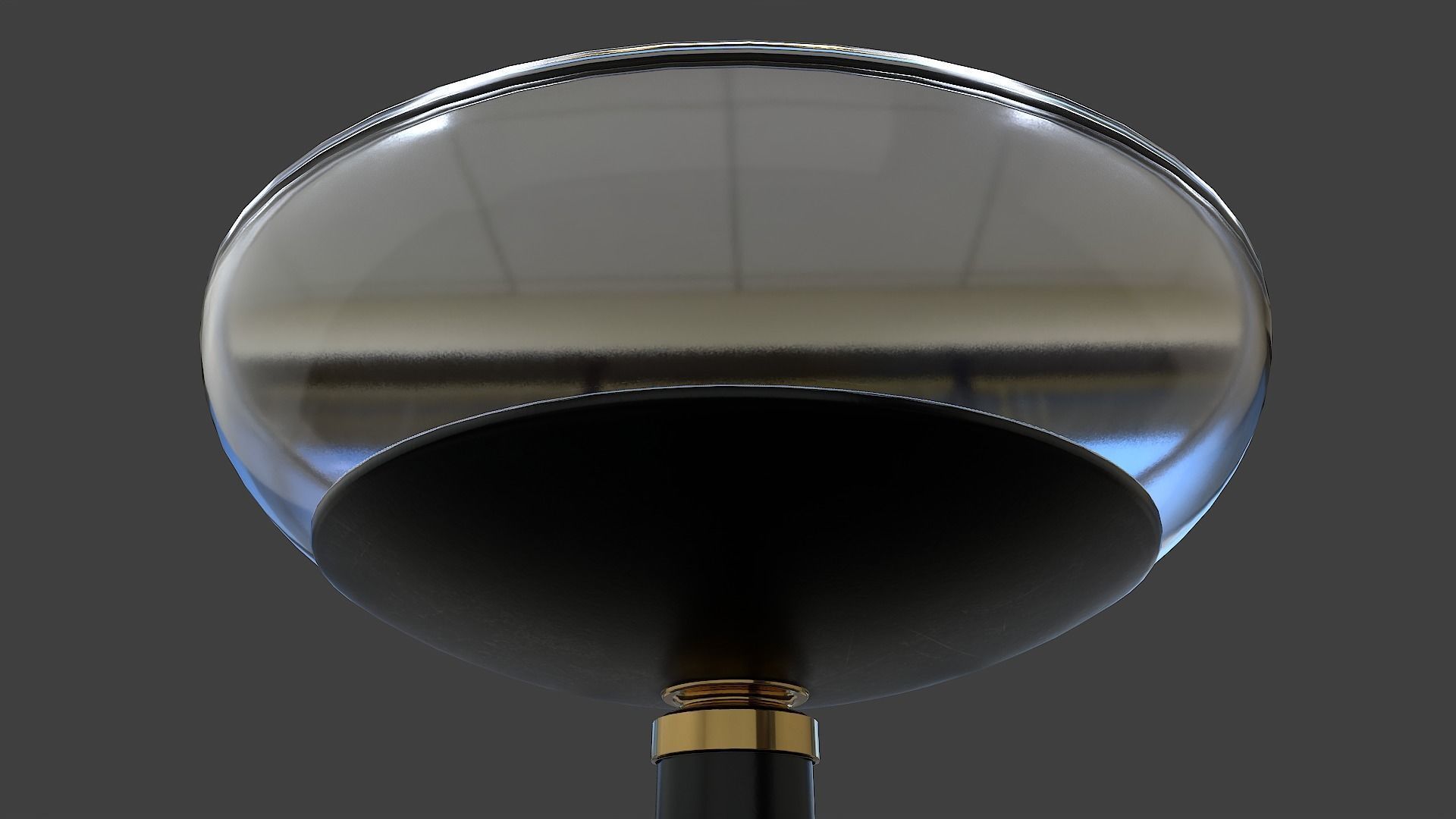 Torchiere Floor Lamp - Low Poly Low-poly 3D model_6