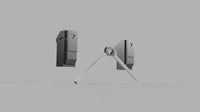1 12 Clone Trooper Holsters And Kama Clip For The Black Series 3D print model
