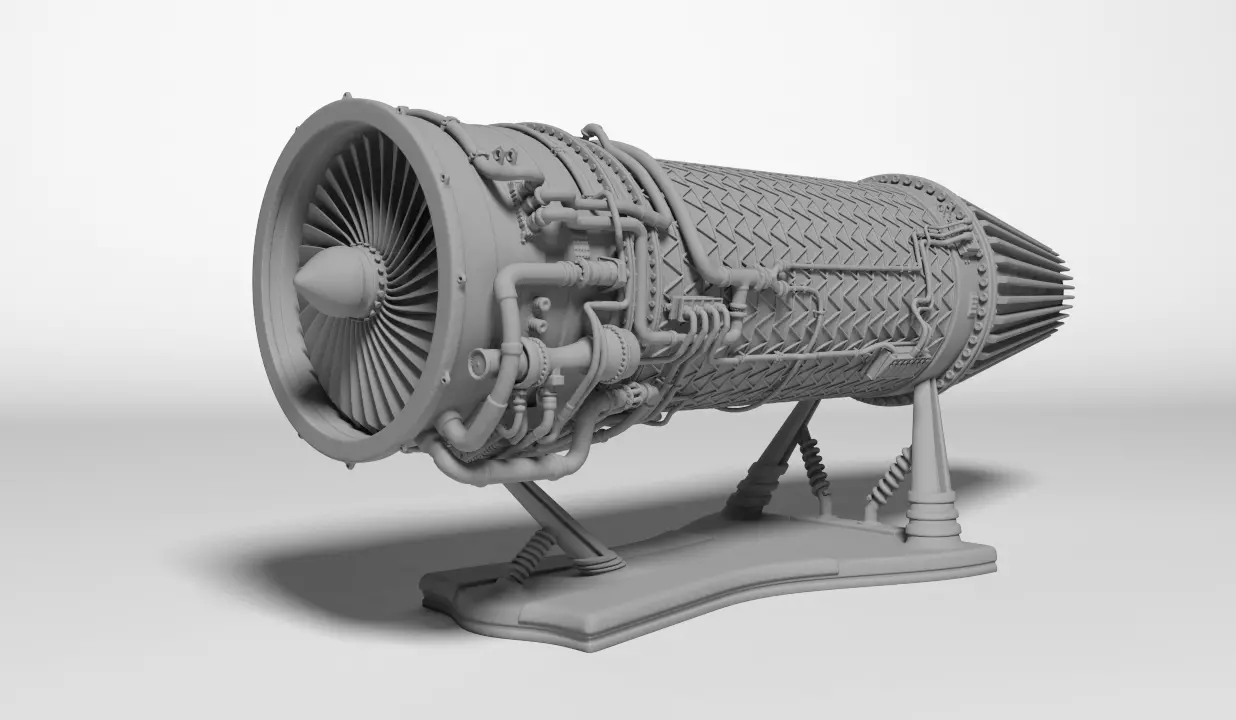 jet engine for Print 3D print model