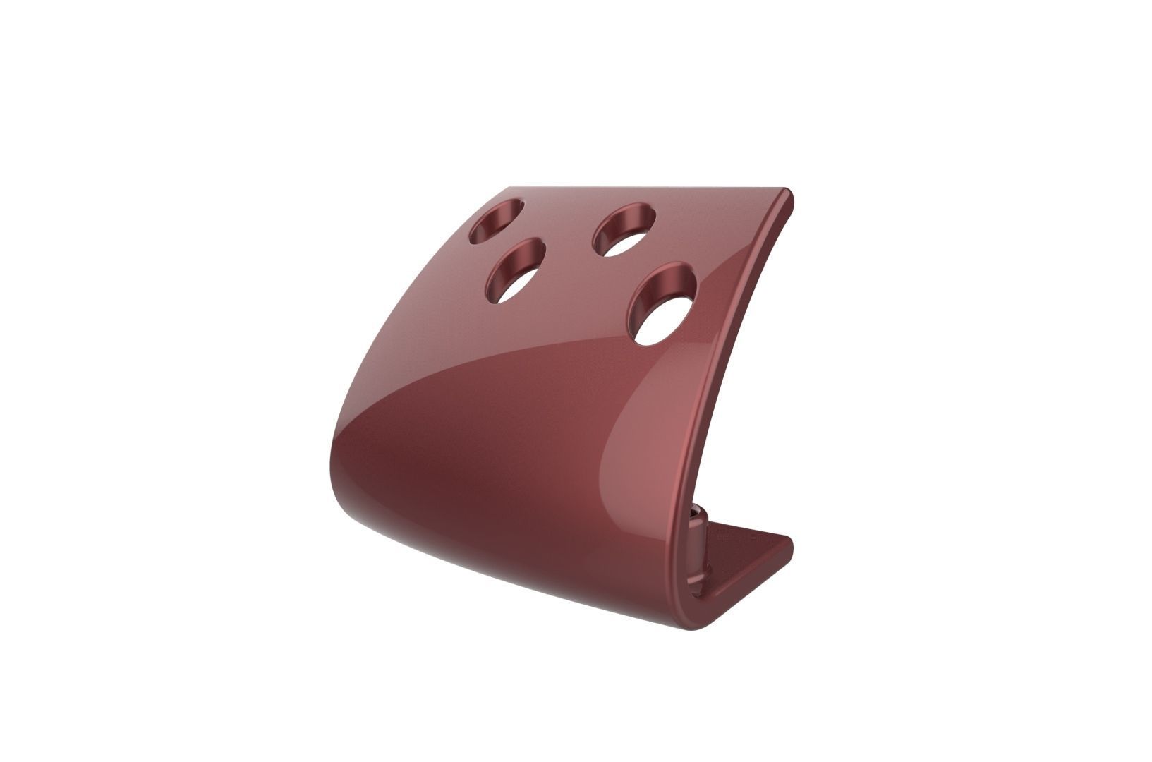 Toothbrush holder concept 3D print model_7