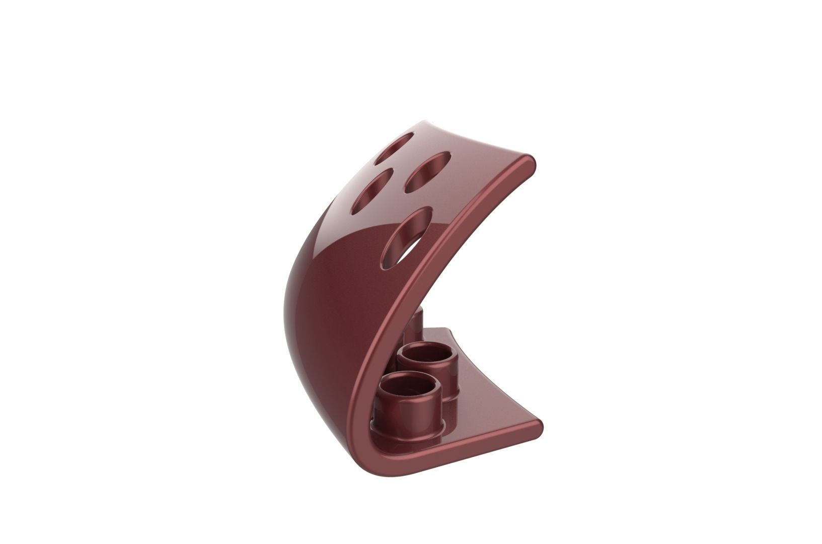 Toothbrush holder concept 3D print model_9