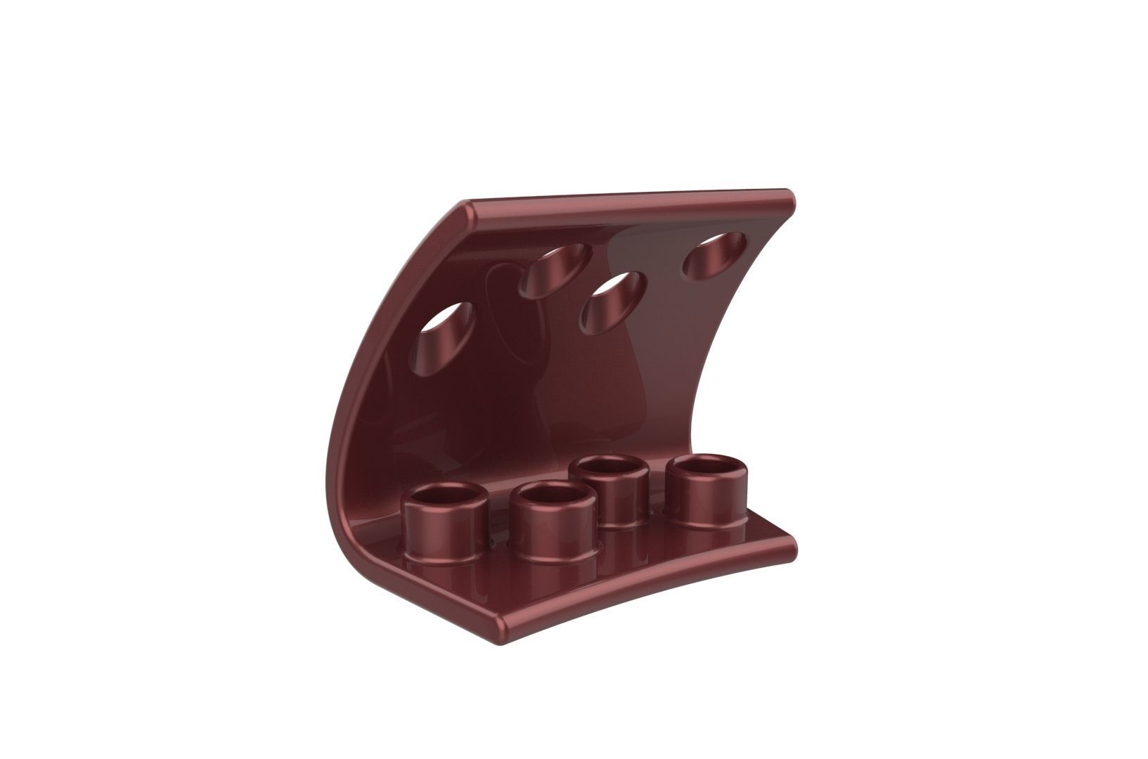 Toothbrush holder concept 3D print model_13