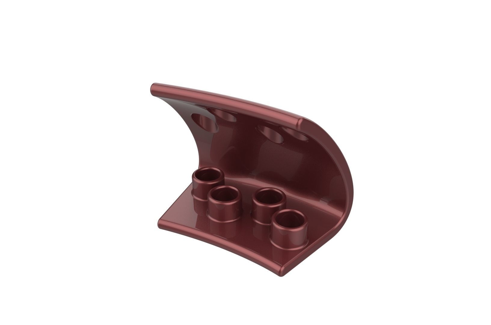Toothbrush holder concept 3D print model_16