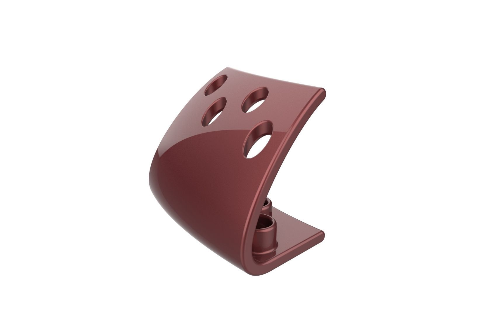 Toothbrush holder concept 3D print model_8