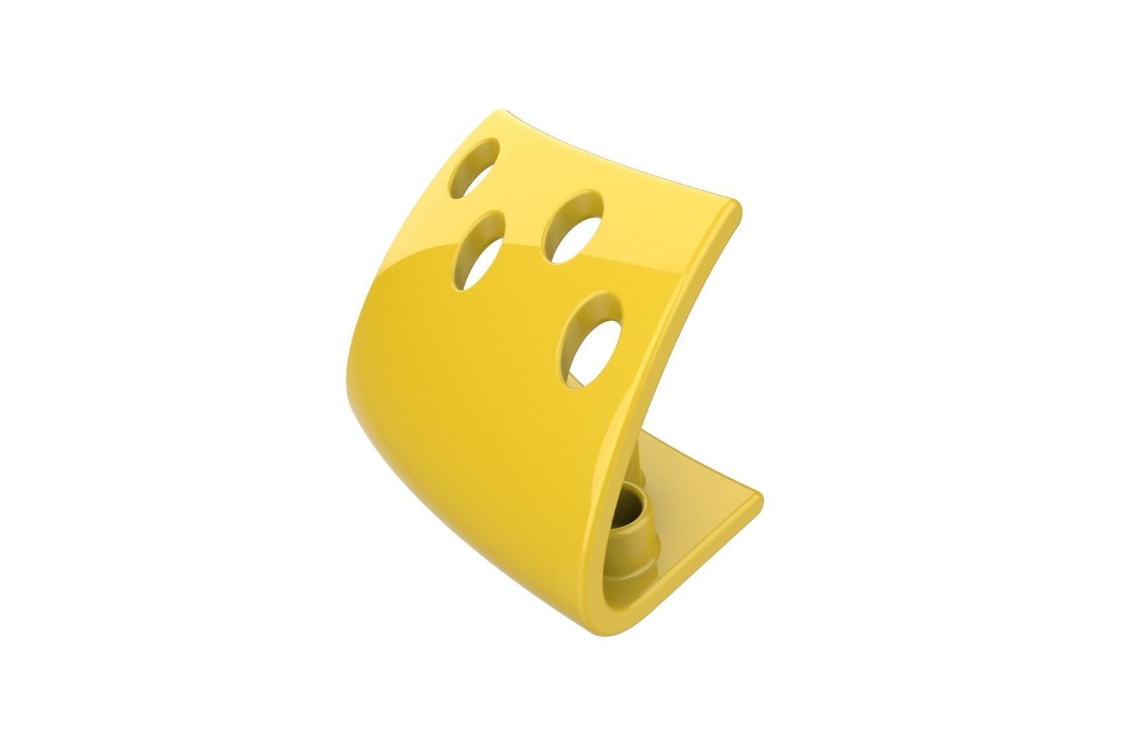 Toothbrush holder concept 3D print model_35