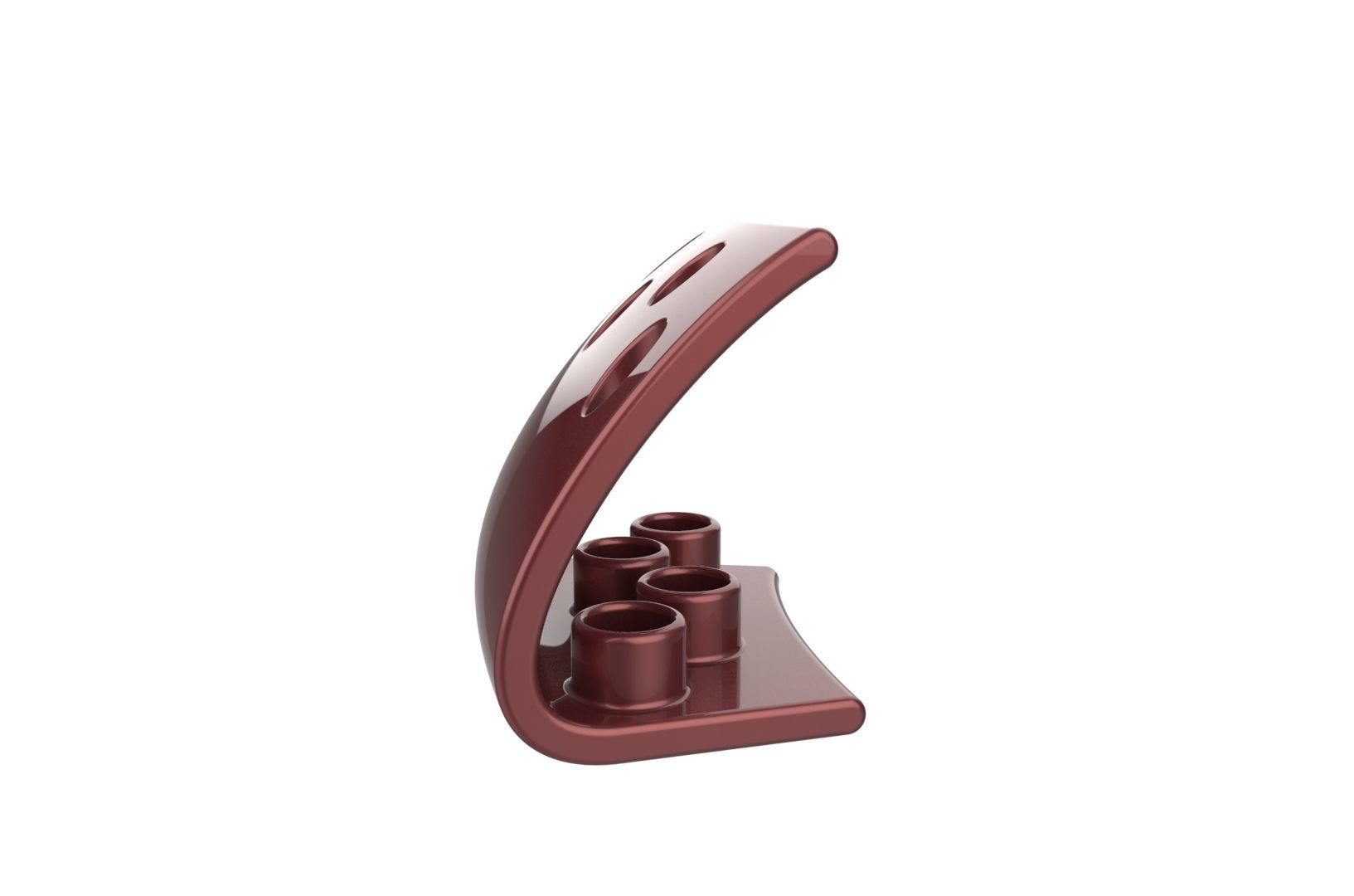 Toothbrush holder concept 3D print model_10