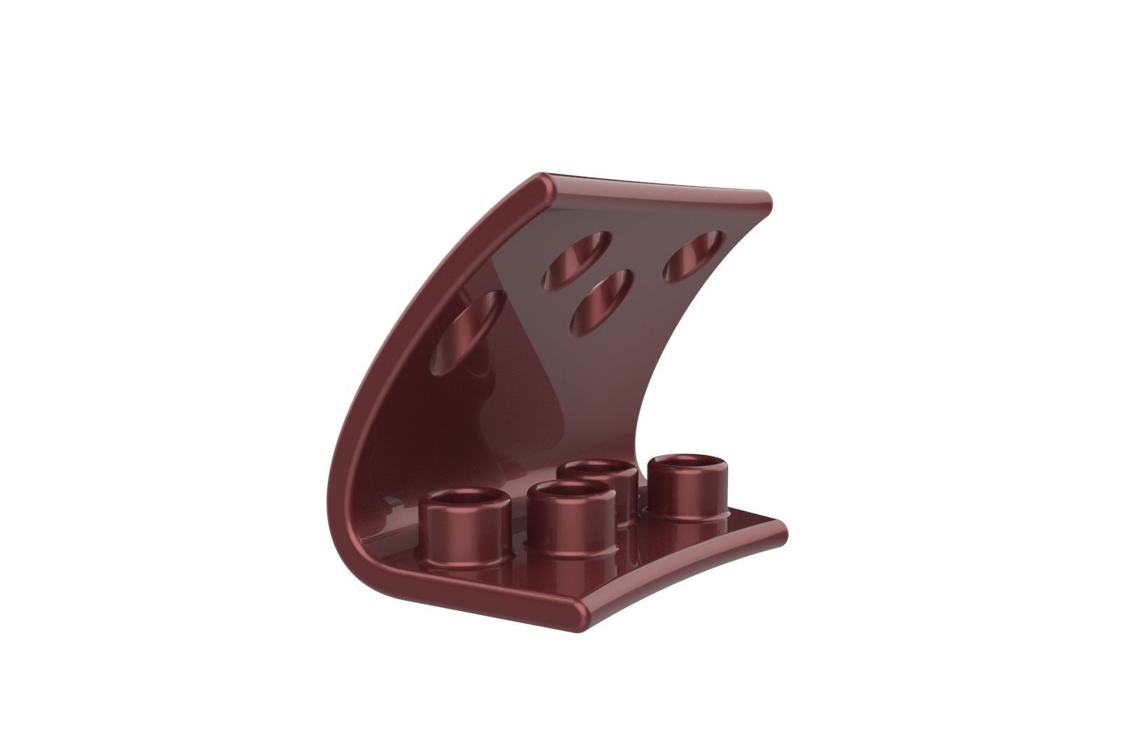 Toothbrush holder concept 3D print model_12
