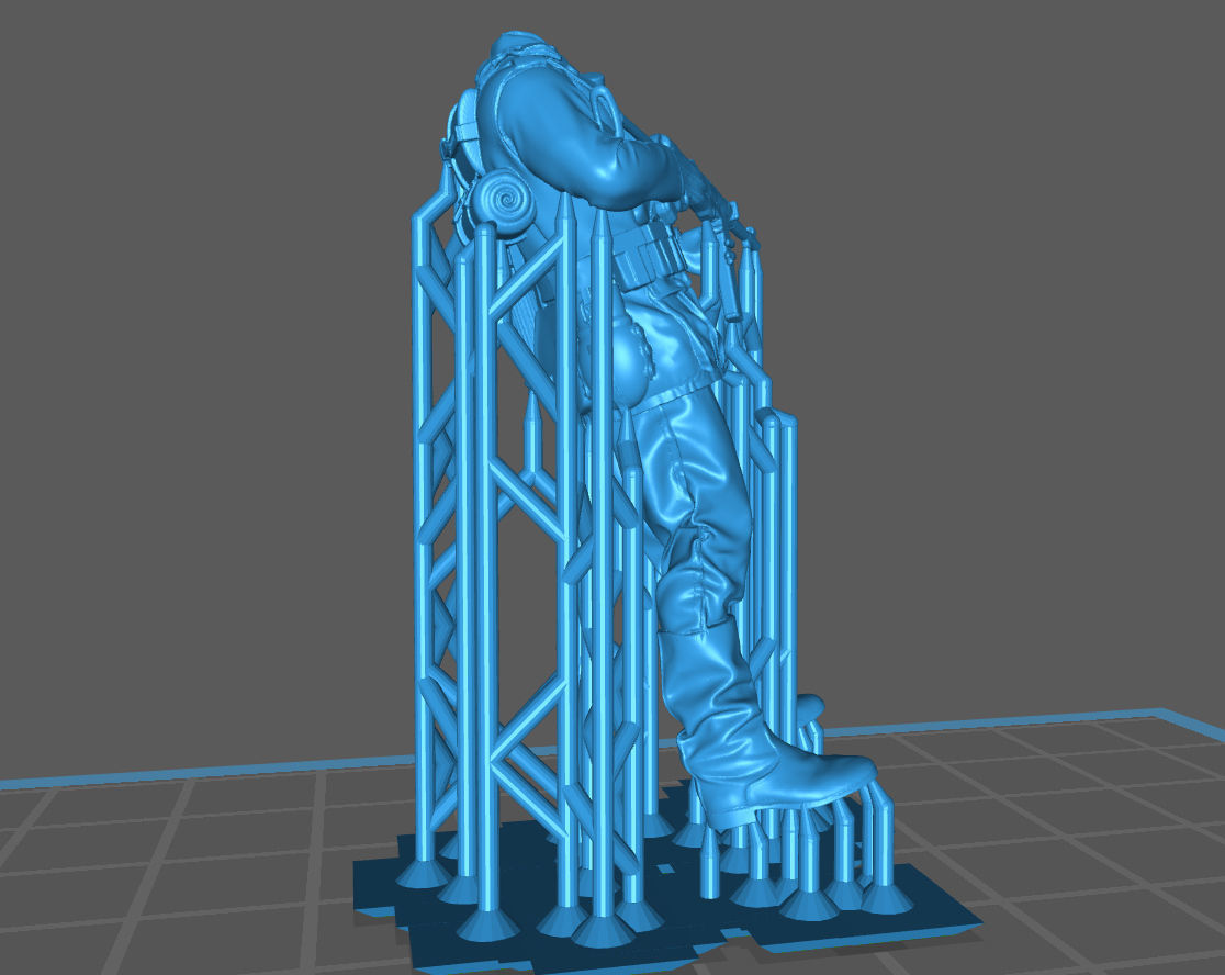 German Soldier WW2 Free 3D print model_3